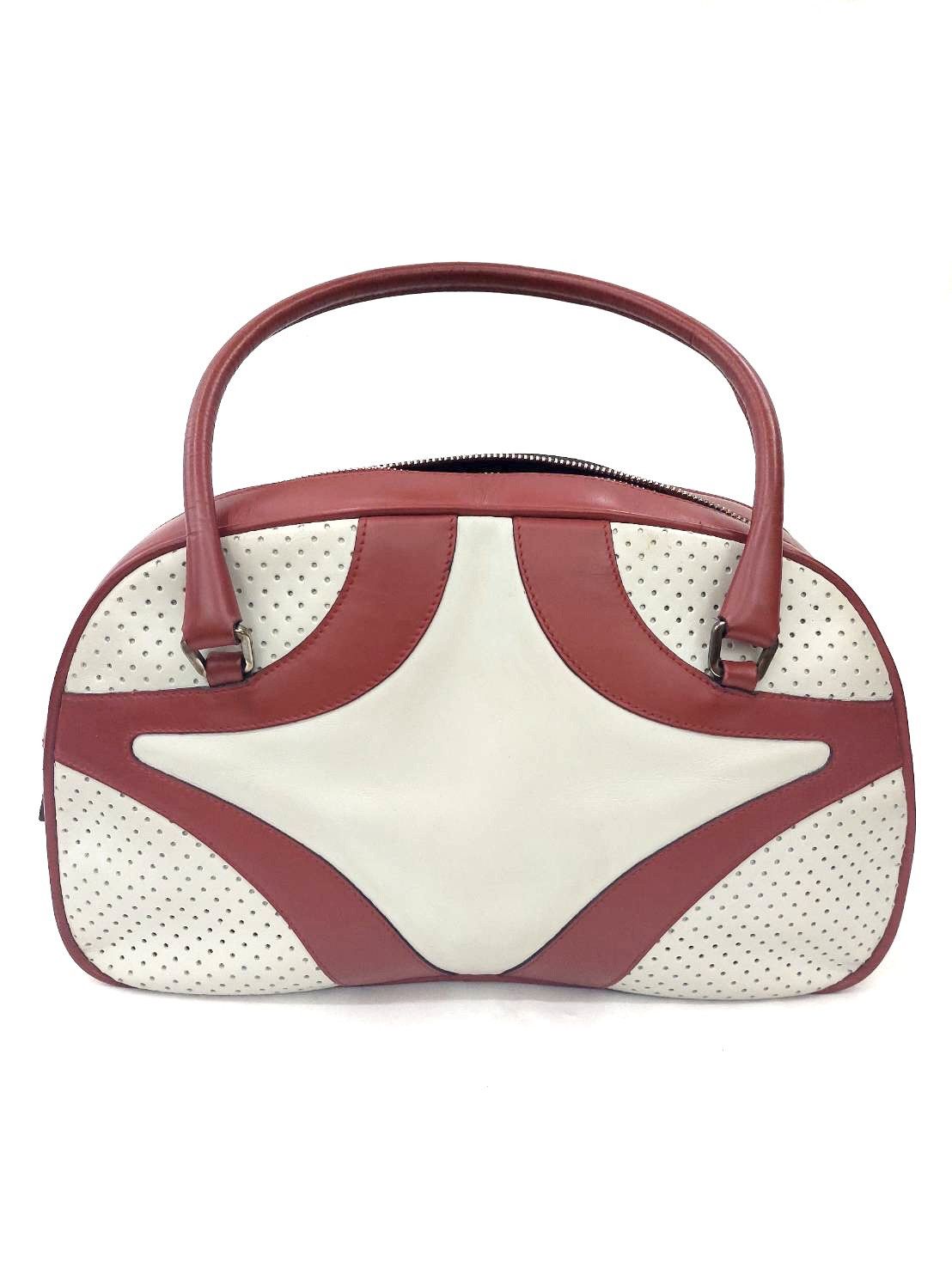 Prada Prada S/S2000 Bowling Bag Size ONE SIZE - 5 Thumbnail