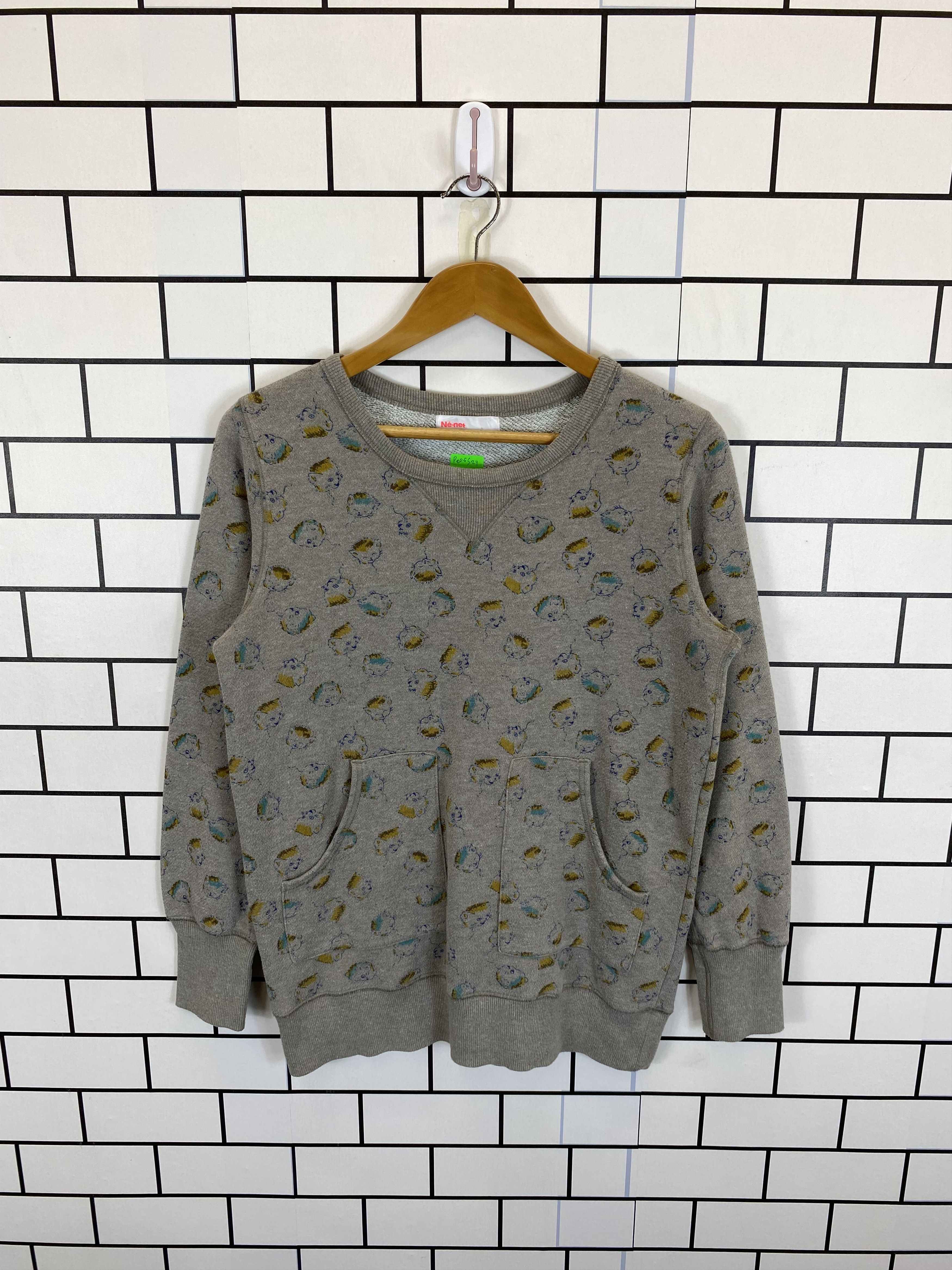 Ne-Net Ne-Net by Issey Miyake Cat Printed Sweatshirt Size M / US 6-8 / IT 42-44 - 1 Thumbnail