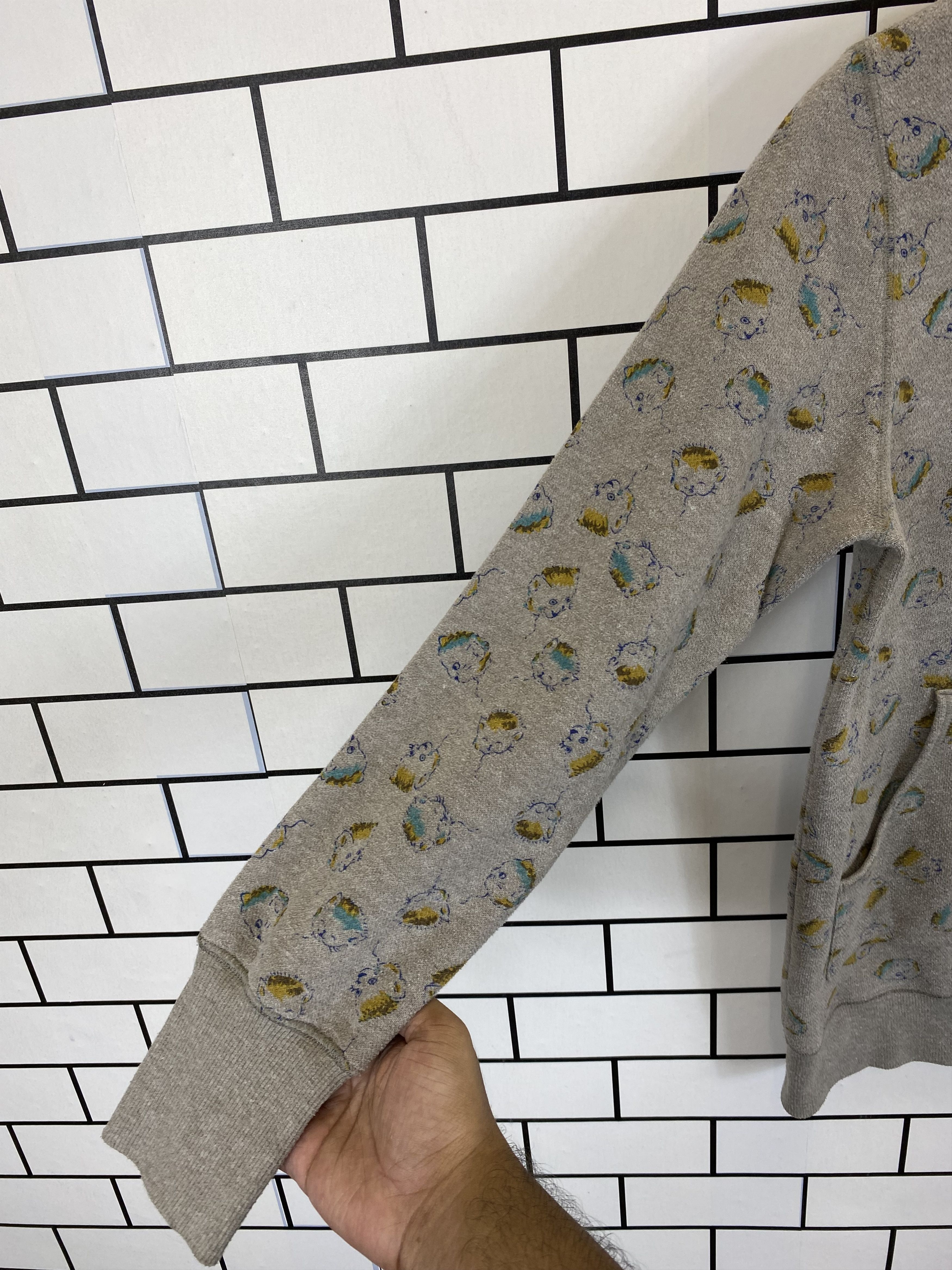 Ne-Net Ne-Net by Issey Miyake Cat Printed Sweatshirt Size M / US 6-8 / IT 42-44 - 5 Thumbnail