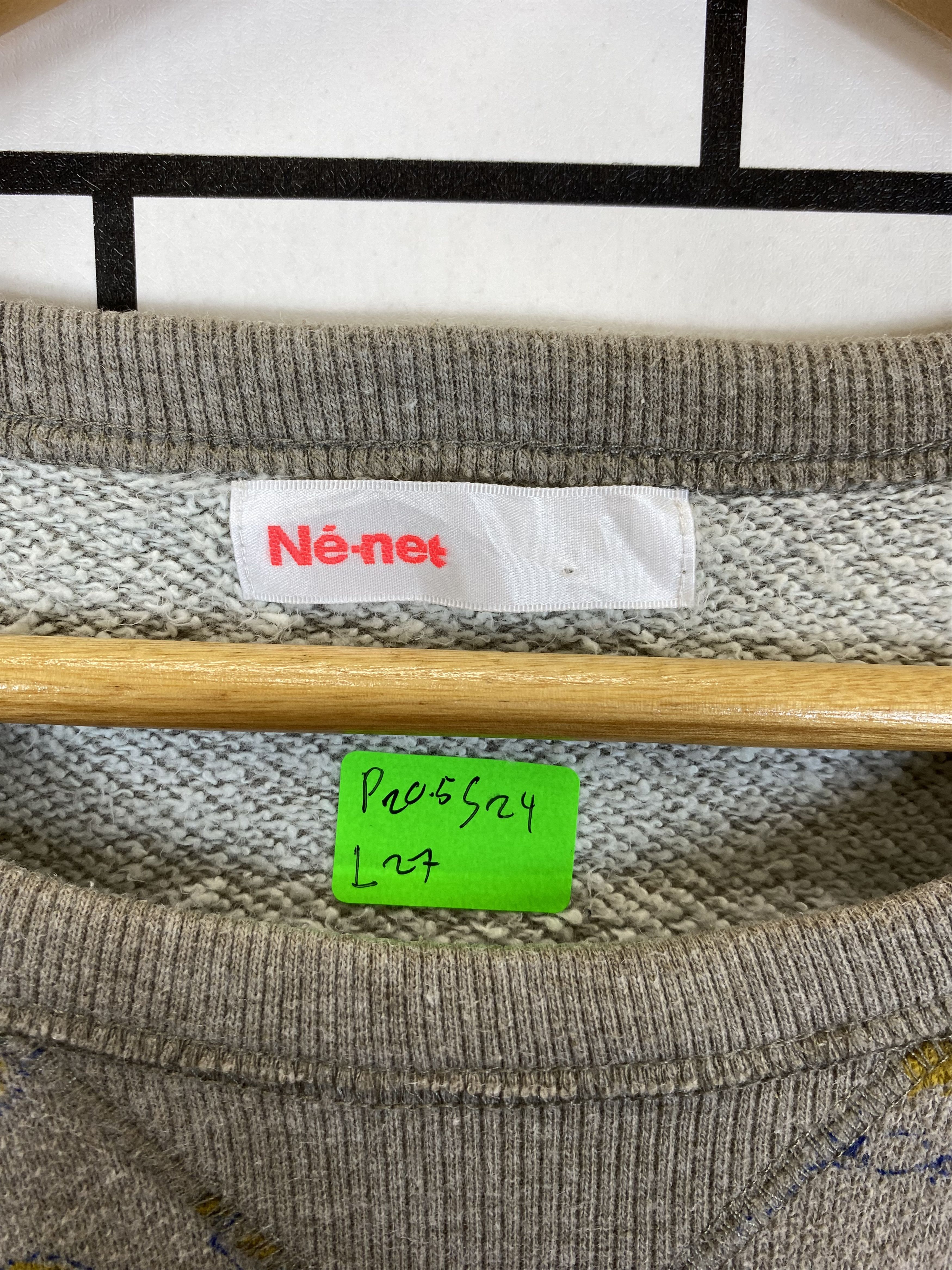 Ne-Net Ne-Net by Issey Miyake Cat Printed Sweatshirt Size M / US 6-8 / IT 42-44 - 8 Thumbnail