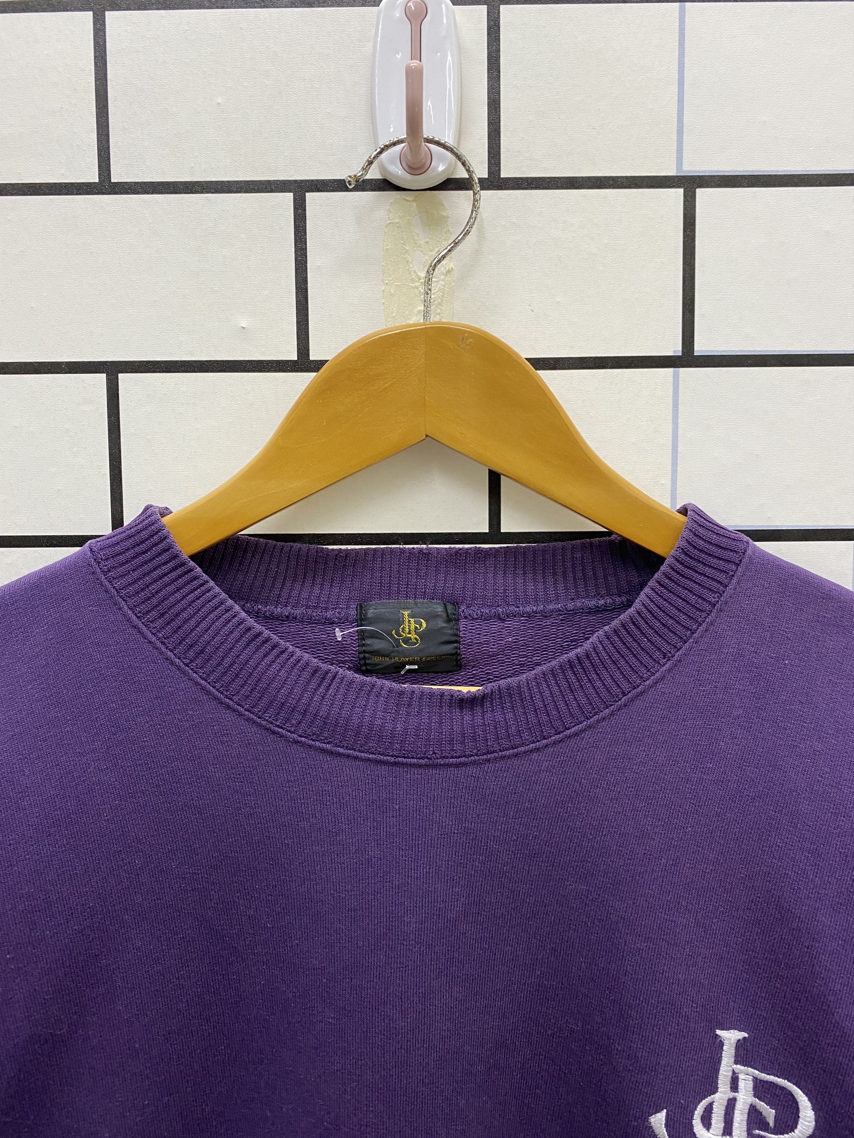 Vintage Vintage 90's John Player Special Sweatshirt Size US L / EU 52-54 / 3 - 3 Thumbnail