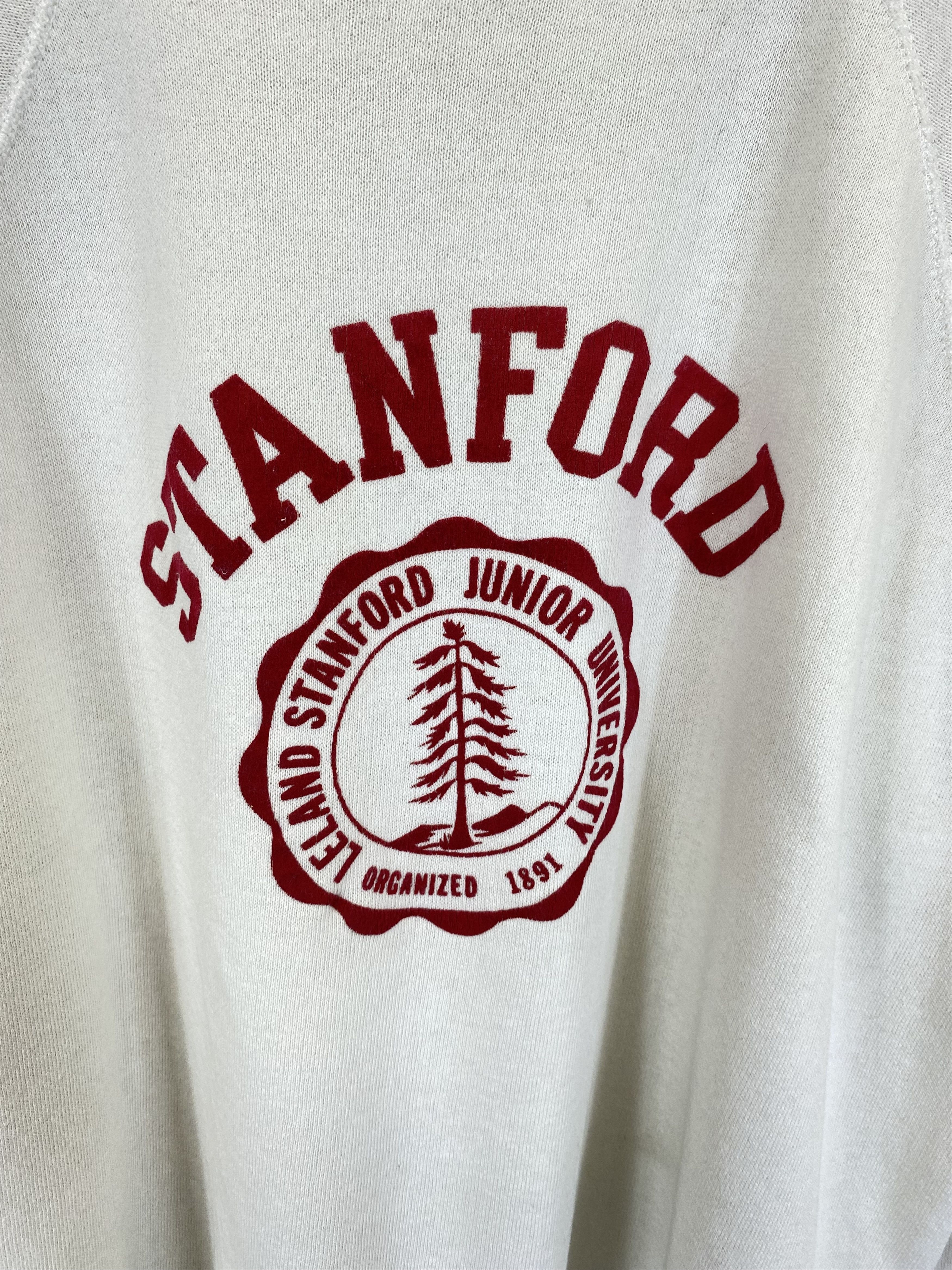 Vintage Vintage 80's Stanford University Sweatshirt Size US XL / EU 56 / 4 - 3 Thumbnail