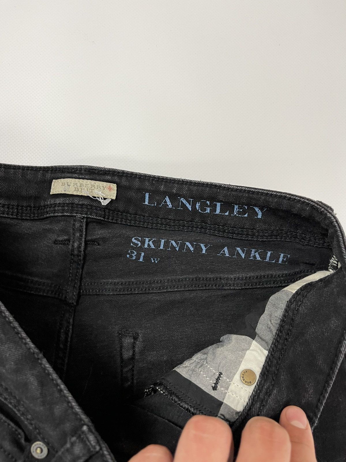 Burberry Burberry Brit Langley Skinny ankle 31w womens jeans pants Size 31" - 8 Thumbnail