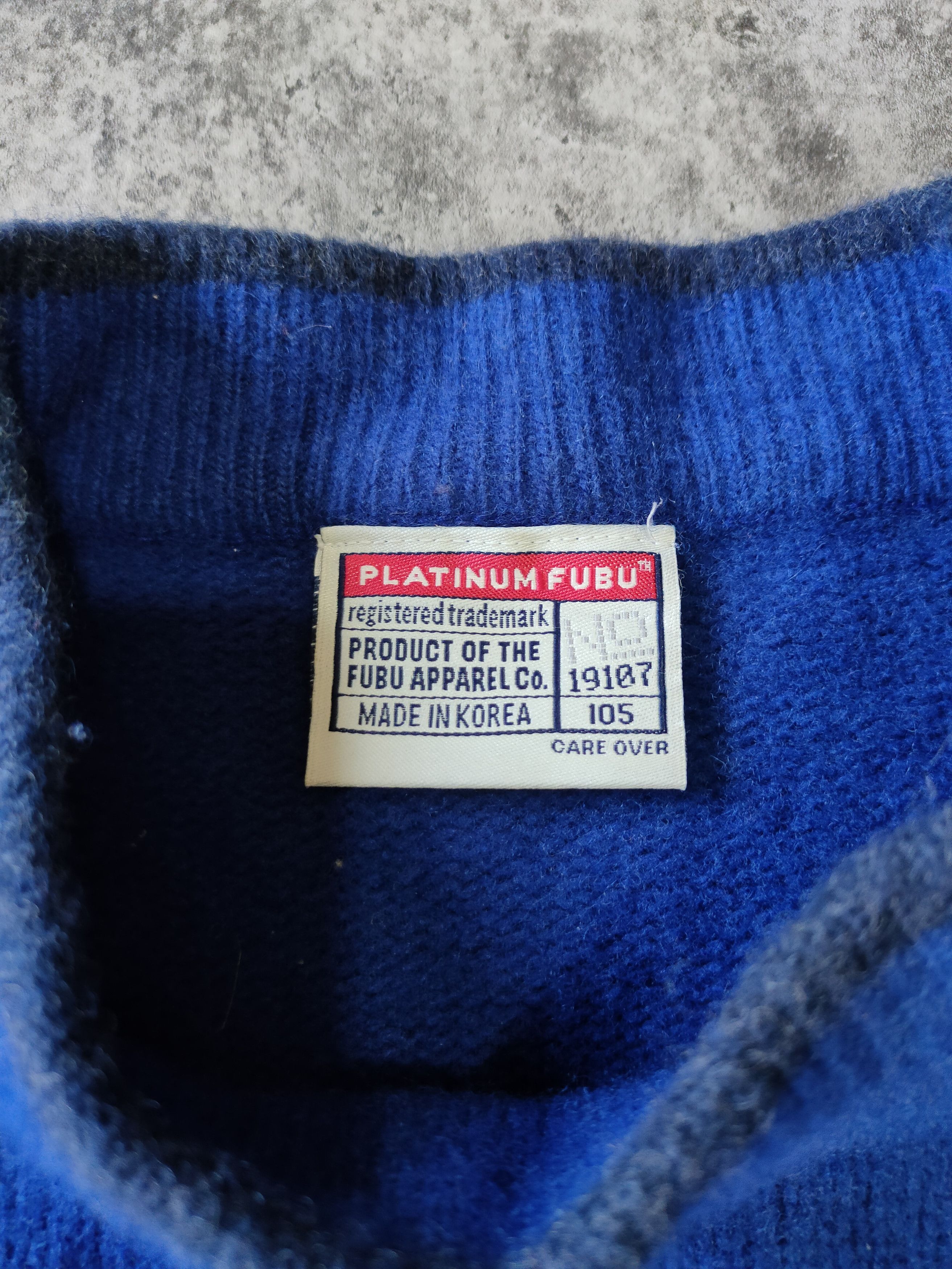 Fubu × Vintage Vintage Fubu Fat Albert Knitwear Size US XL / EU 56 / 4 - 4 Thumbnail