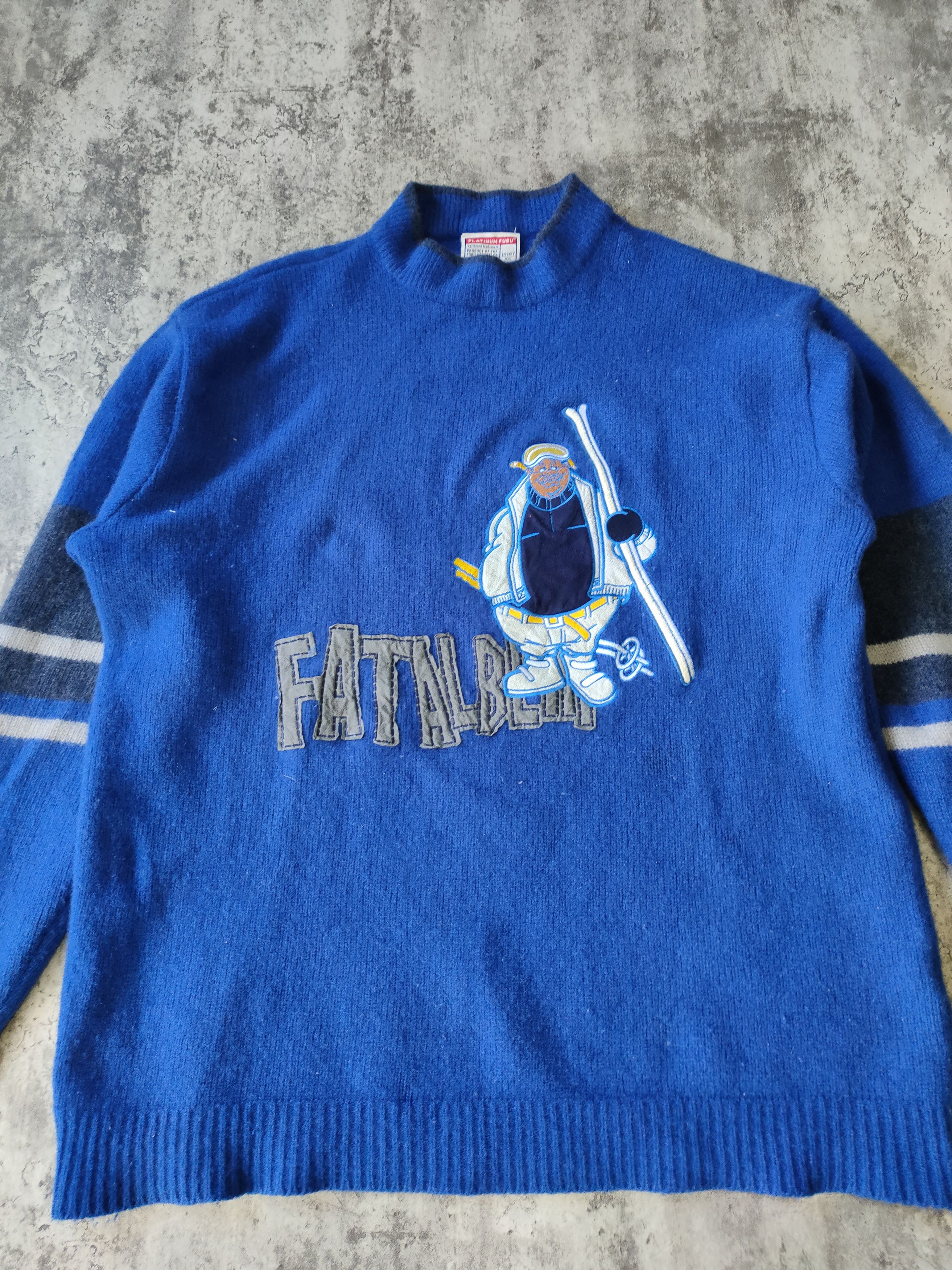 Fubu × Vintage Vintage Fubu Fat Albert Knitwear Size US XL / EU 56 / 4 - 3 Thumbnail