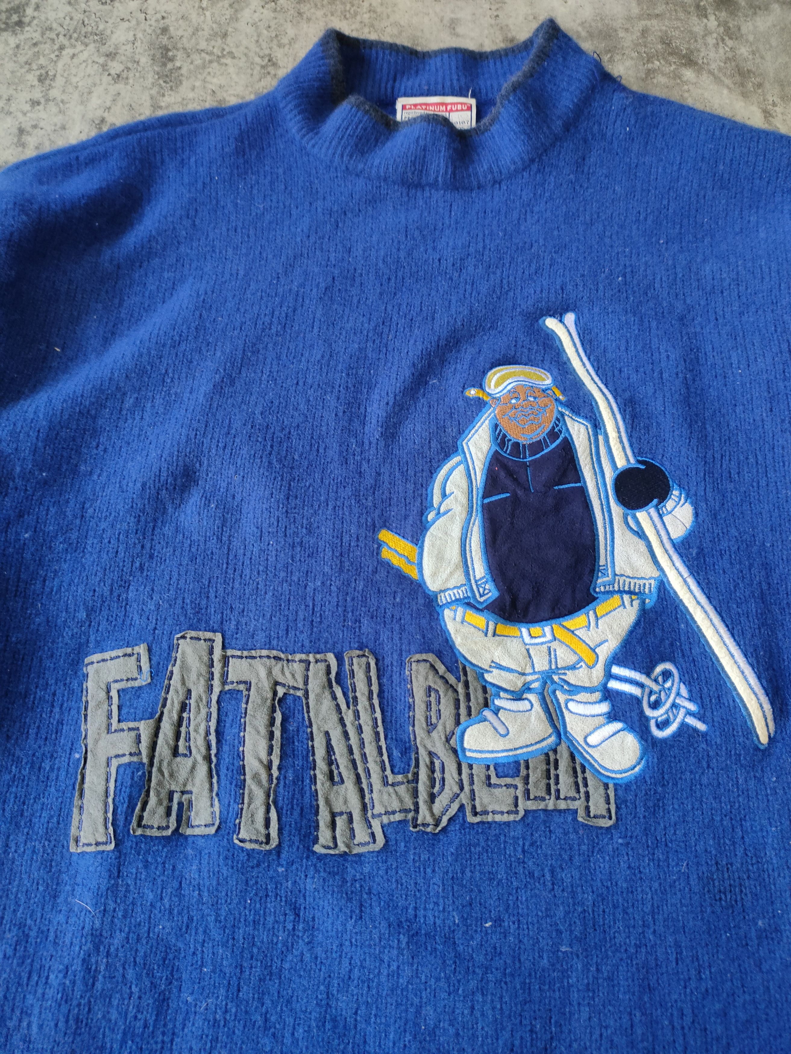 Fubu × Vintage Vintage Fubu Fat Albert Knitwear Size US XL / EU 56 / 4 - 2 Thumbnail