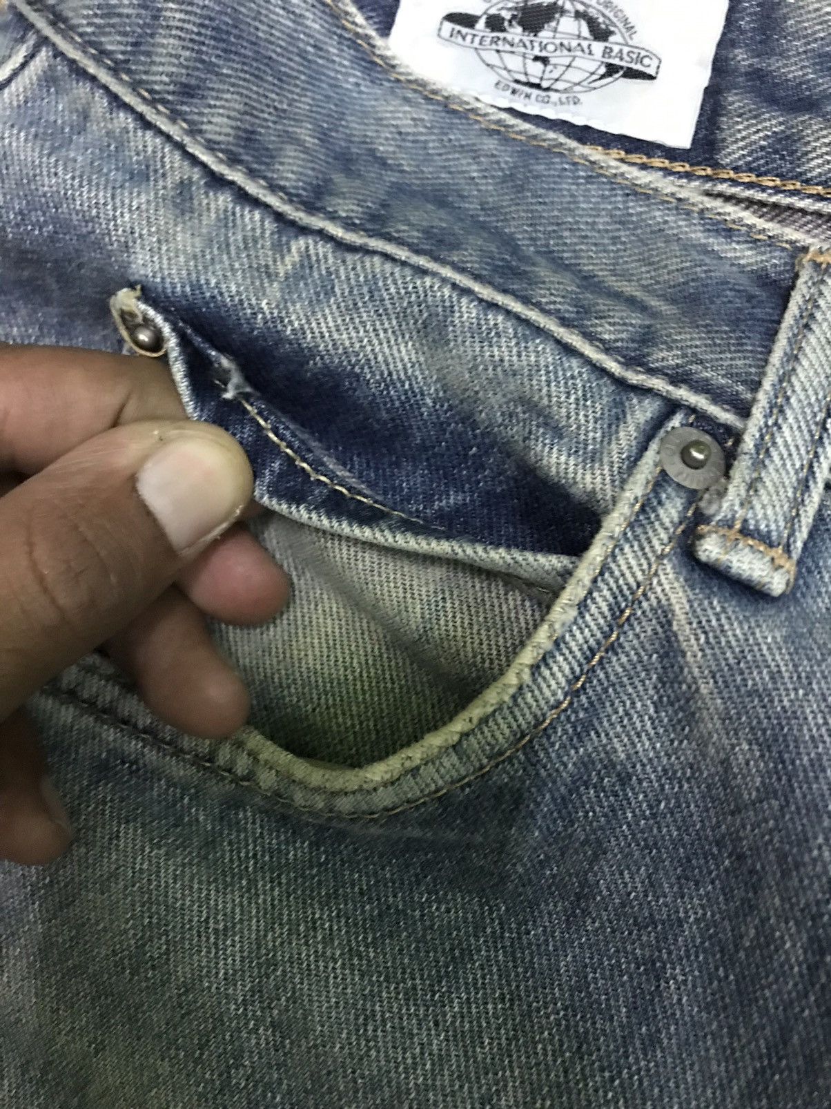 Edwin vintage distressed edwin jean very rare Size US 31 - 5 Thumbnail