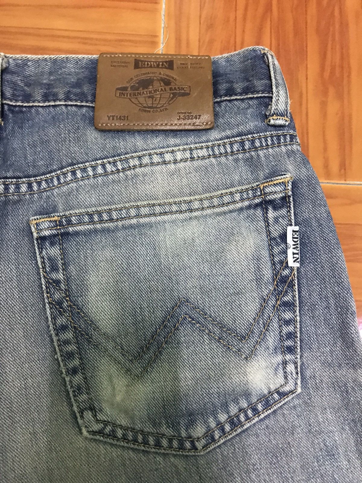 Edwin vintage distressed edwin jean very rare Size US 31 - 3 Thumbnail