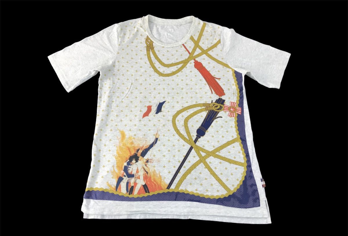 Anime × Japanese Brand Anime Manga The Rose Of Versailles Uniform Antoinette Tee Size US M / EU 48-50 / 2 - 1 Thumbnail
