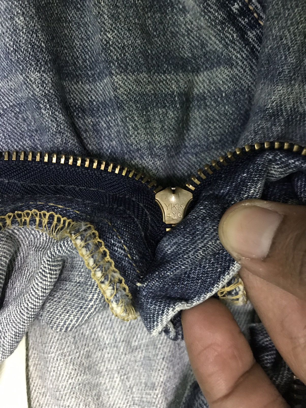 Lee Vintage Lee Jeans Light Blue Wash Lee Denim Pants Size US 33 - 5 Thumbnail