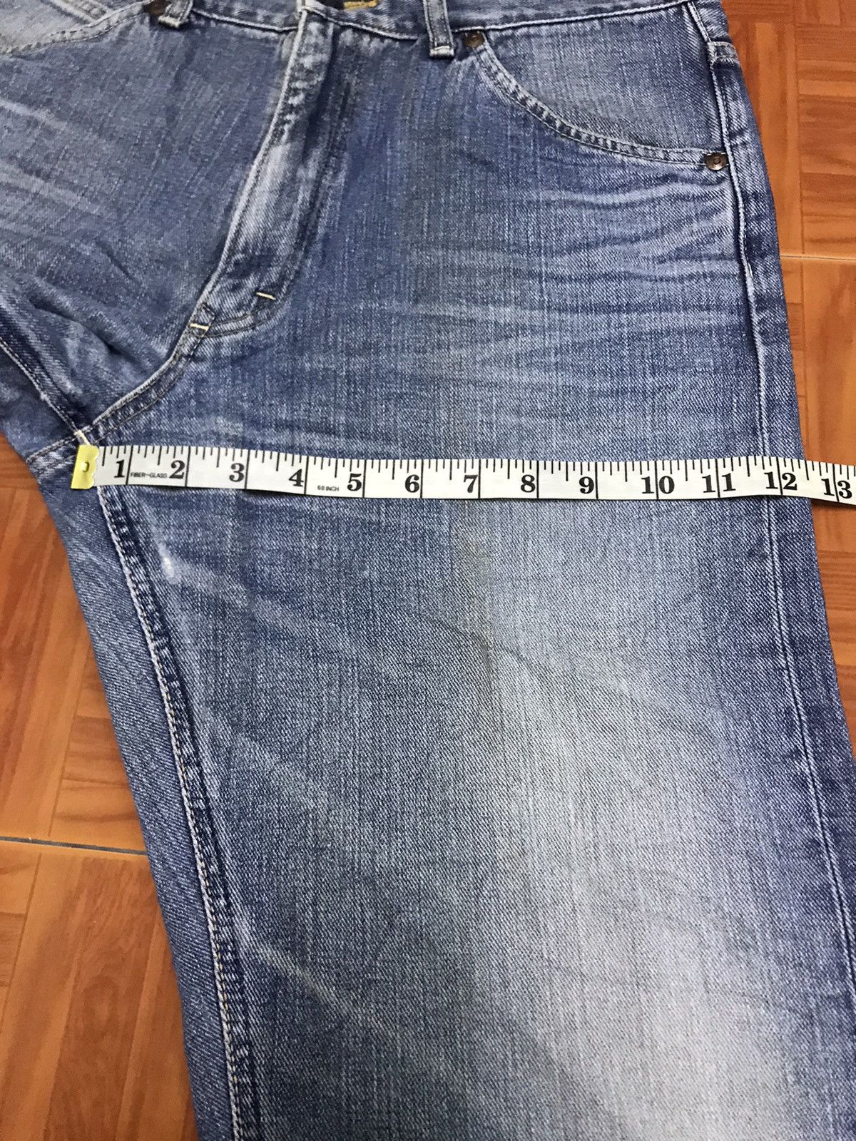 Lee Vintage Lee Jeans Light Blue Wash Lee Denim Pants Size US 33 - 13 Thumbnail