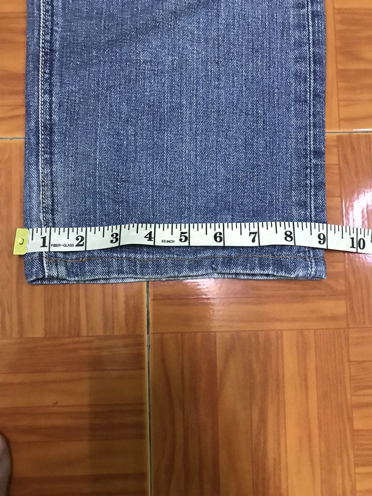 Lee Vintage Lee Jeans Light Blue Wash Lee Denim Pants Size US 33 - 15 Thumbnail
