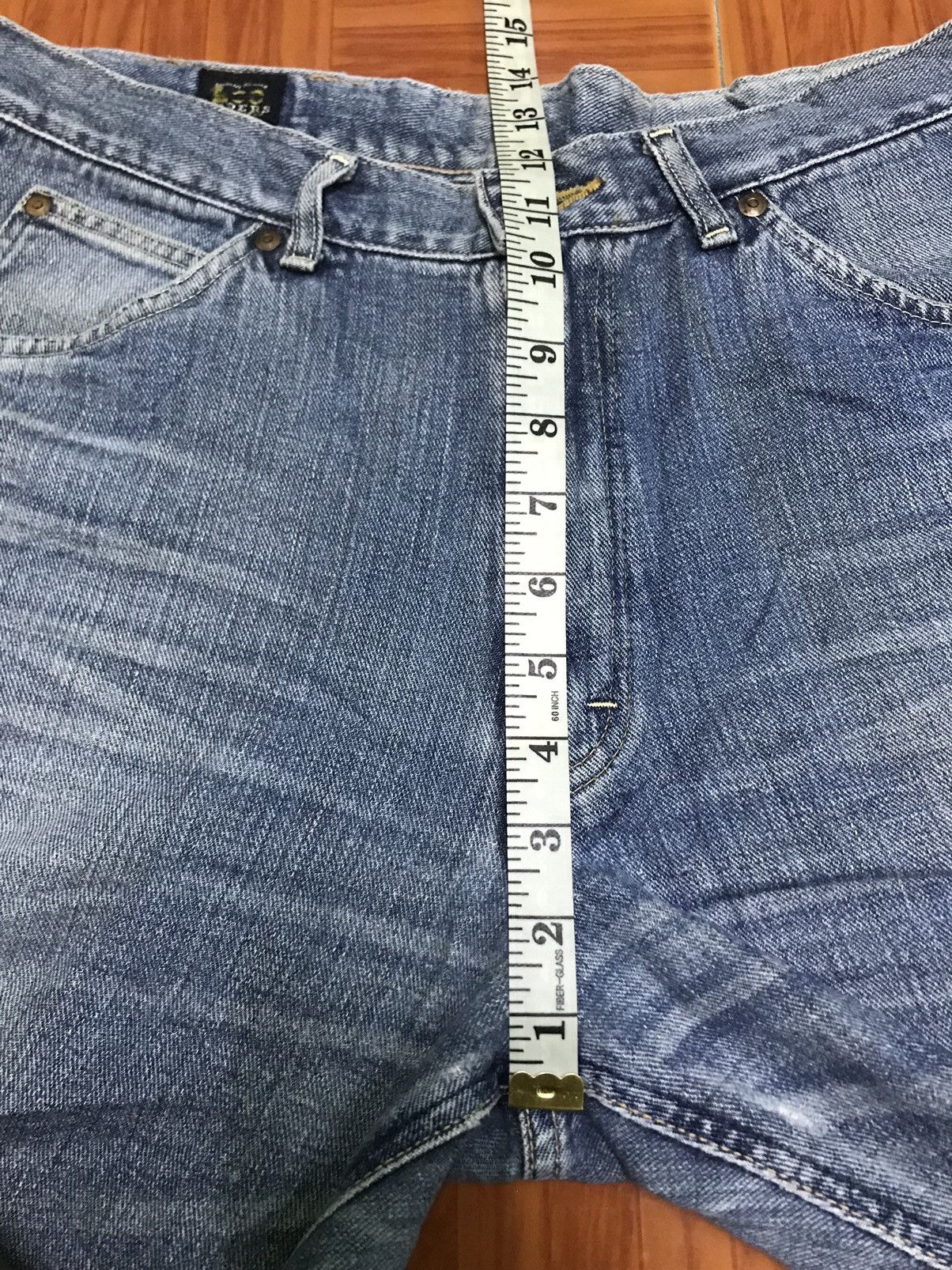 Lee Vintage Lee Jeans Light Blue Wash Lee Denim Pants Size US 33 - 10 Thumbnail