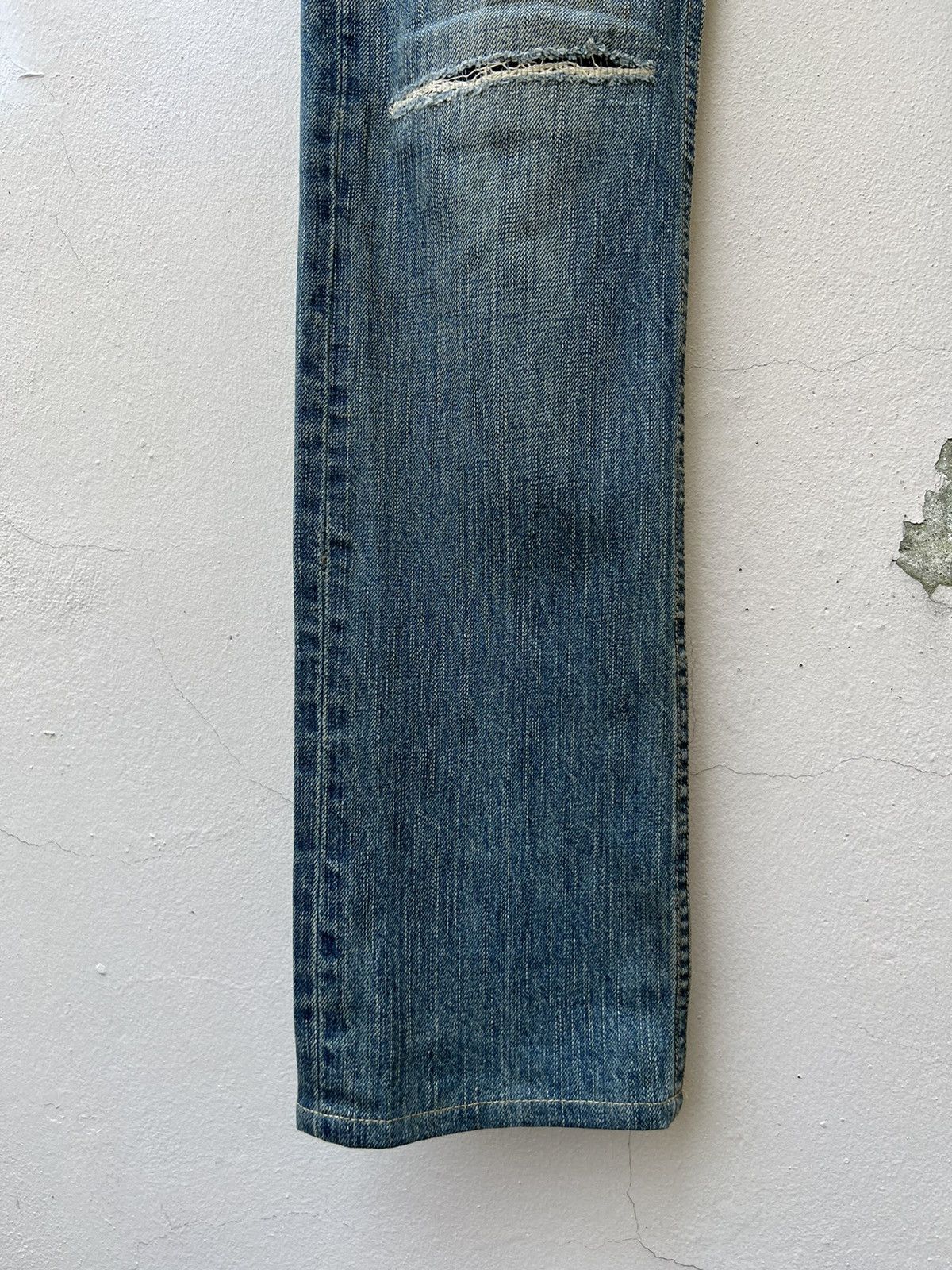 Fadeless Fadeless Japan Ripped Distressed Denim Jeans Size US 30 / EU 46 - 6 Thumbnail