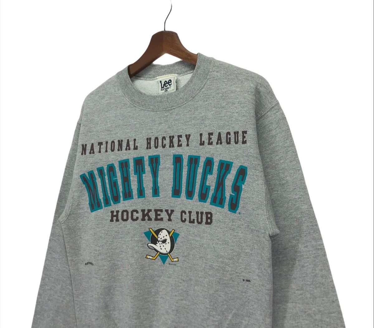 NHL × Vintage Vintage NHL Mighty Ducks Sportswear Crewneck Size US L / EU 52-54 / 3 - 3 Thumbnail