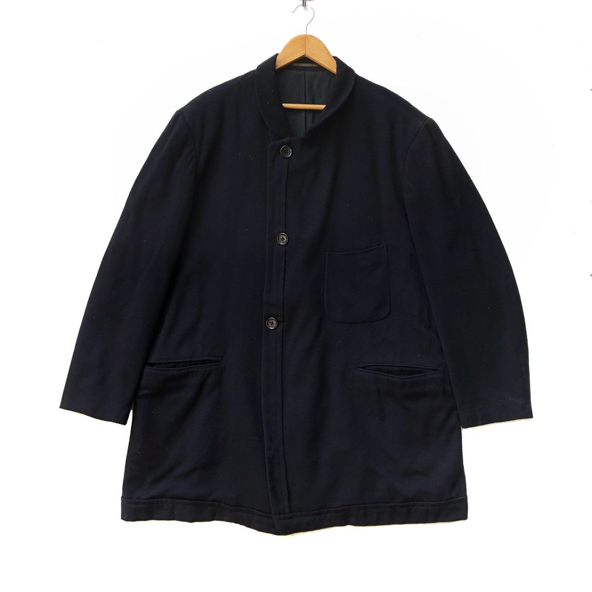 Yohji Yamamoto YOHJI YAMAMOTO POUR HOMME COAT Size US S / EU 44-46 / 1 - 3 Thumbnail