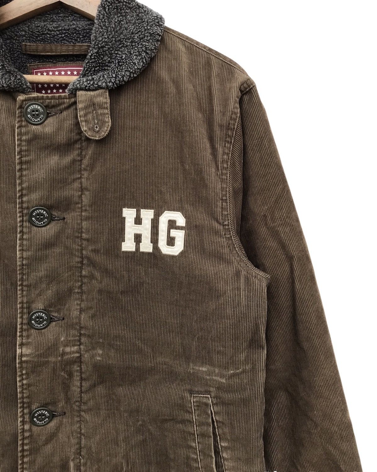 Hysteric Glamour Vintage HG Team Hysteric U.S. Sherpa Lined N-1 Deck Jacket Size US M / EU 48-50 / 2 - 9 Thumbnail