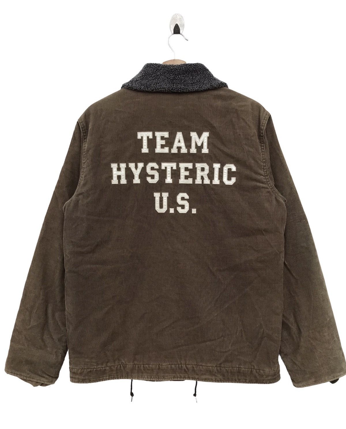 Hysteric Glamour Vintage HG Team Hysteric U.S. Sherpa Lined N-1 Deck Jacket Size US M / EU 48-50 / 2 - 1 Thumbnail