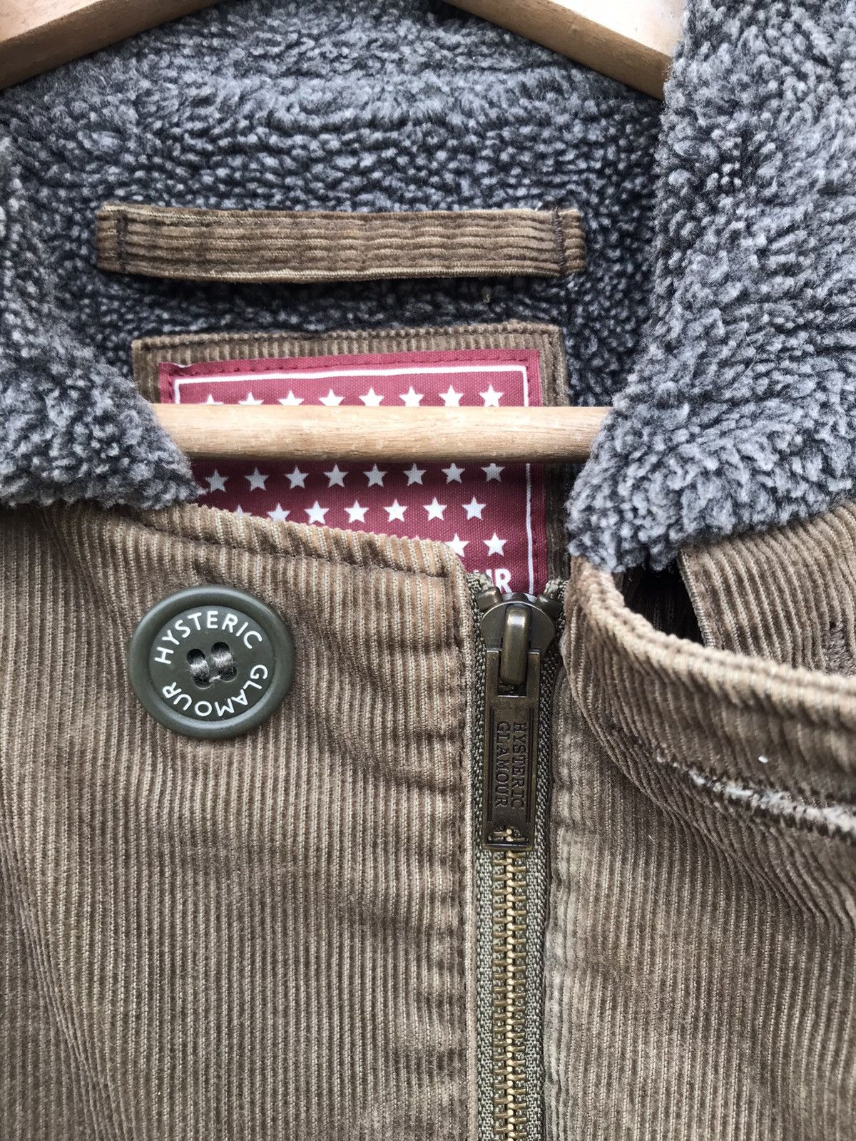 Hysteric Glamour Vintage HG Team Hysteric U.S. Sherpa Lined N-1 Deck Jacket Size US M / EU 48-50 / 2 - 6 Thumbnail