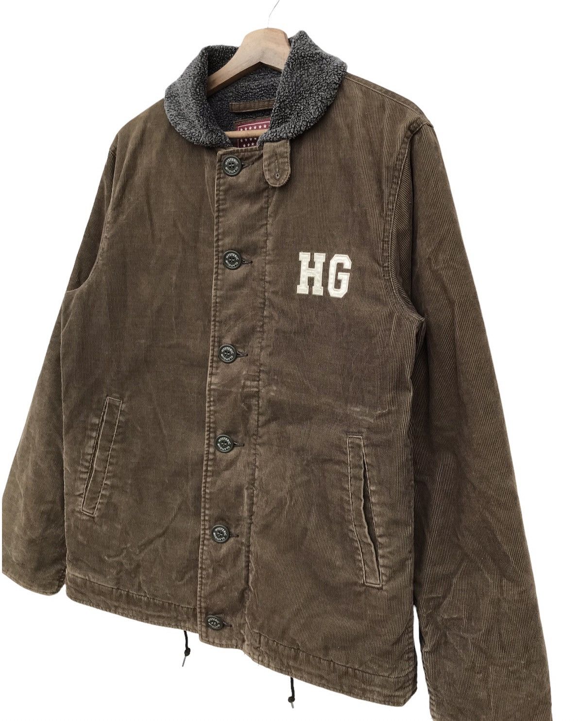Hysteric Glamour Vintage HG Team Hysteric U.S. Sherpa Lined N-1 Deck Jacket Size US M / EU 48-50 / 2 - 8 Thumbnail