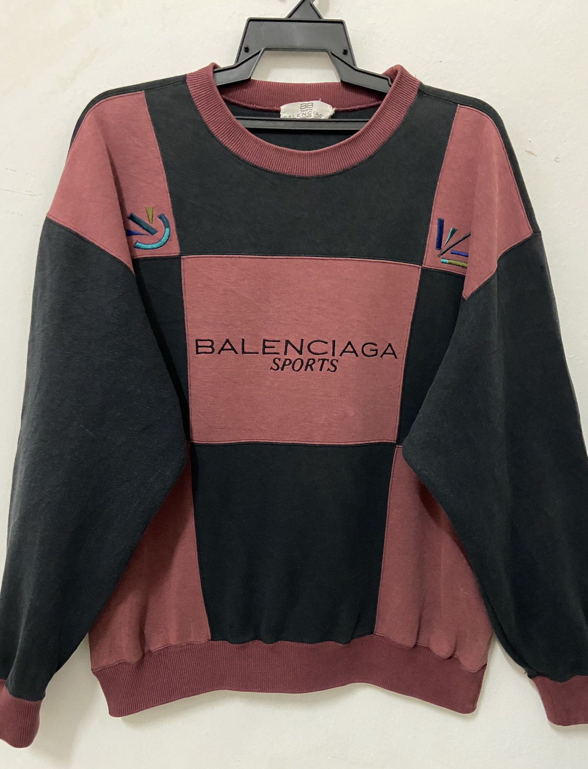 Balenciaga Balenciaga Logo Spellout Sweater Size US M / EU 48-50 / 2 - 9 Thumbnail