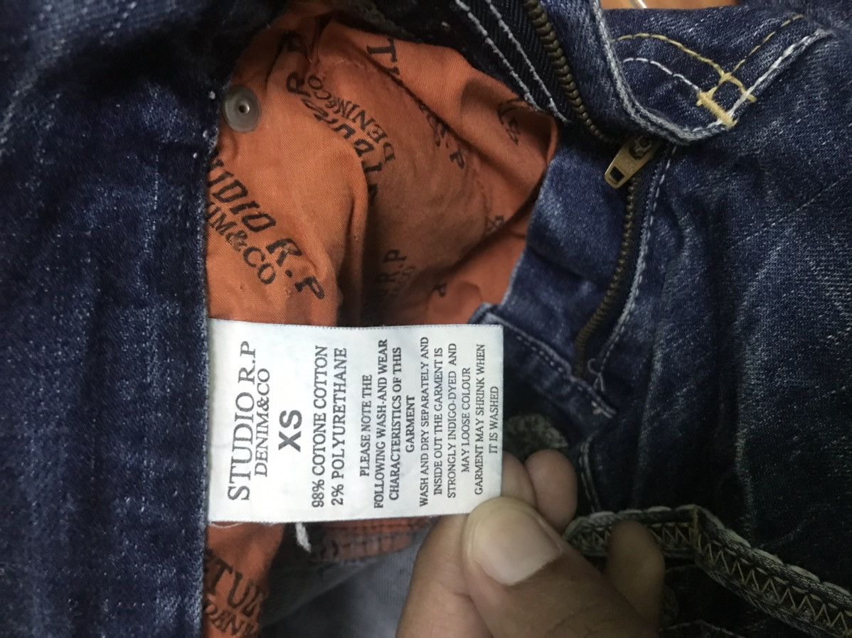 Japanese Brand STUDIO R.P & DENIM RARE ITEMS Size US 31 - 14 Thumbnail
