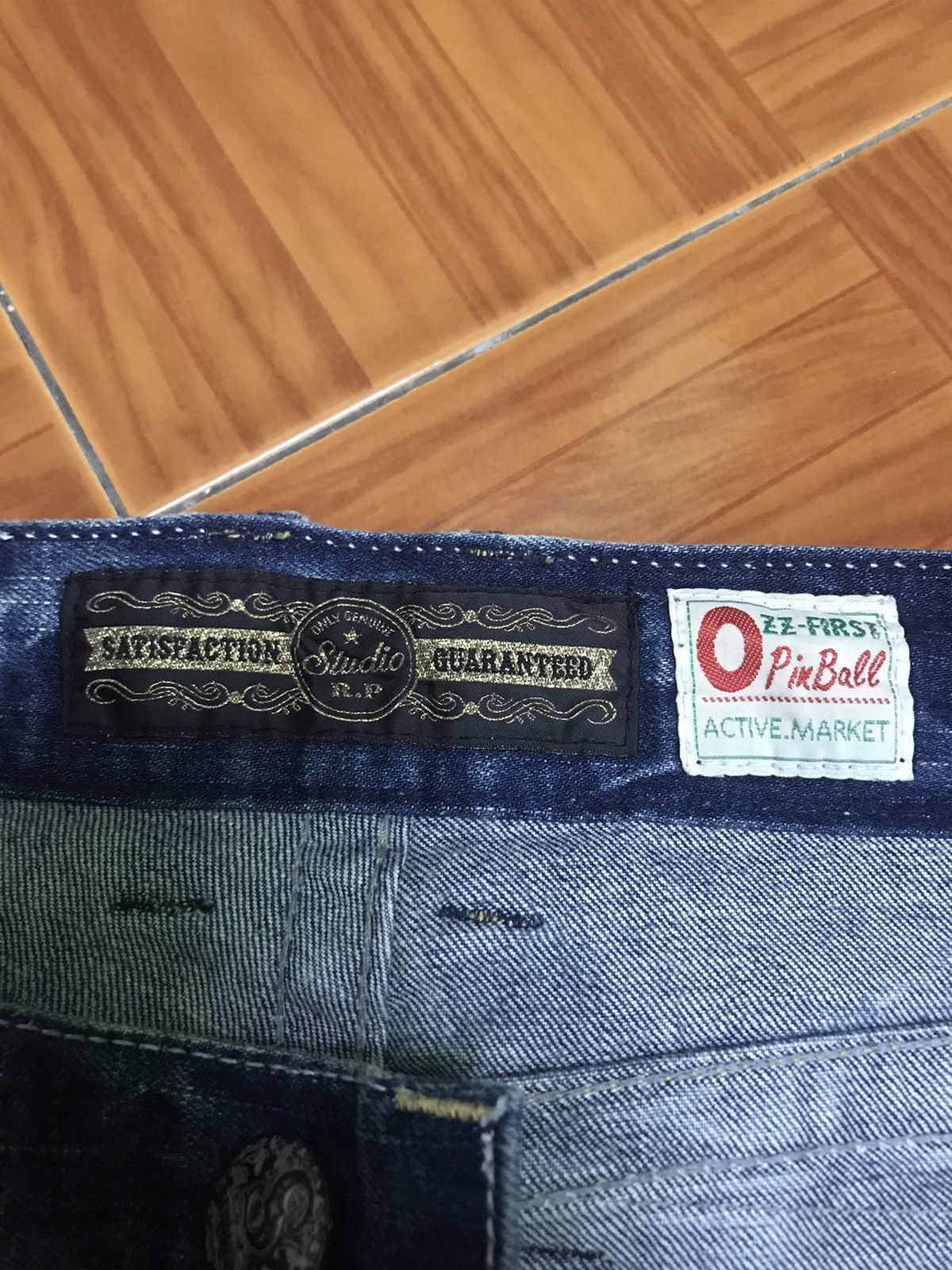 Japanese Brand STUDIO R.P & DENIM RARE ITEMS Size US 31 - 11 Thumbnail