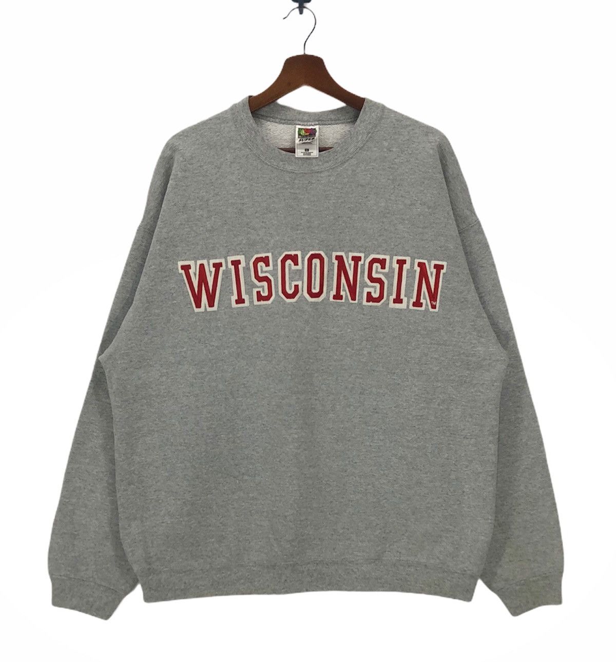 Vintage Vintage Wisconsin Crewneck Size US XL / EU 56 / 4 - 1 Thumbnail