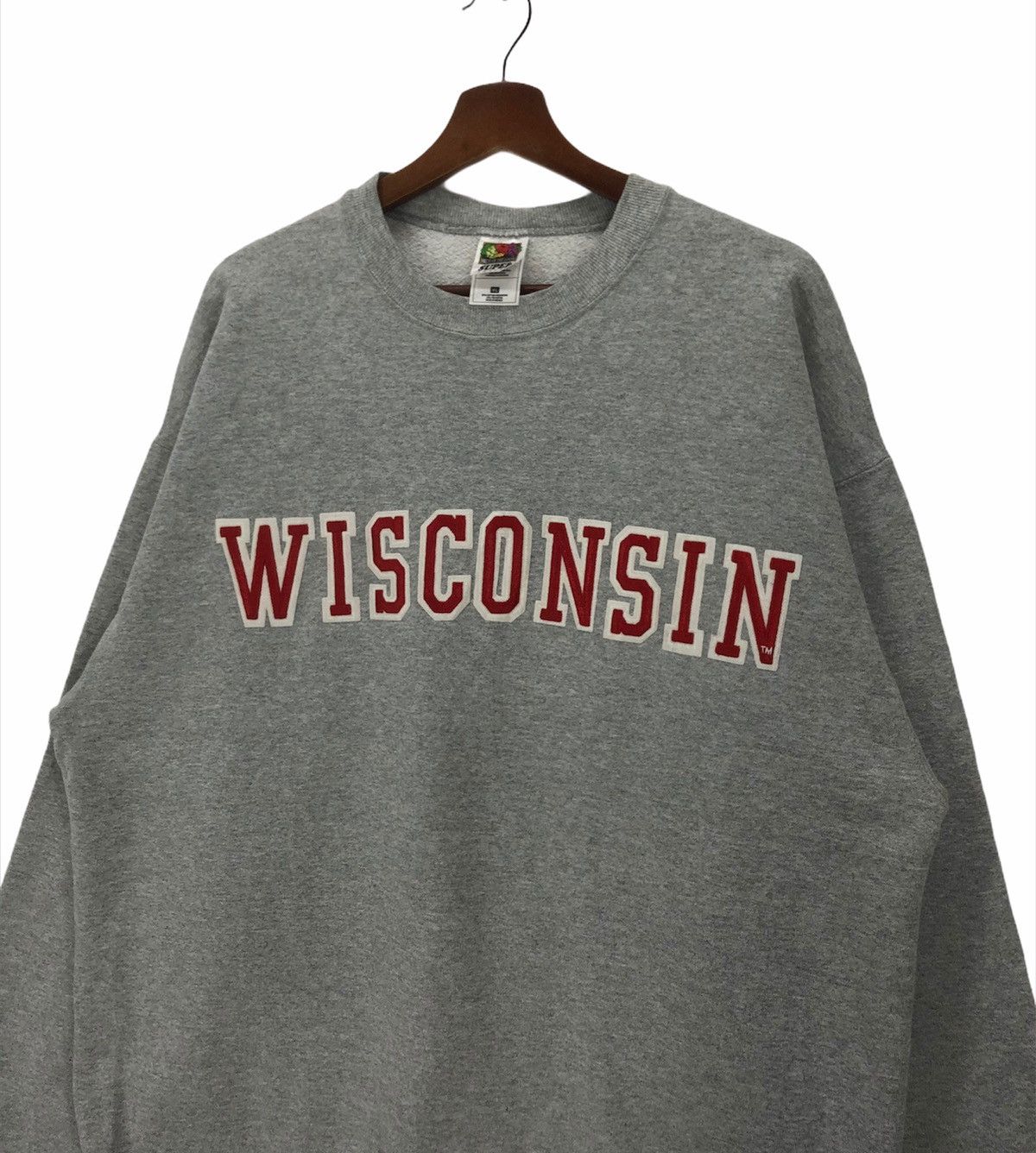 Vintage Vintage Wisconsin Crewneck Size US XL / EU 56 / 4 - 2 Thumbnail