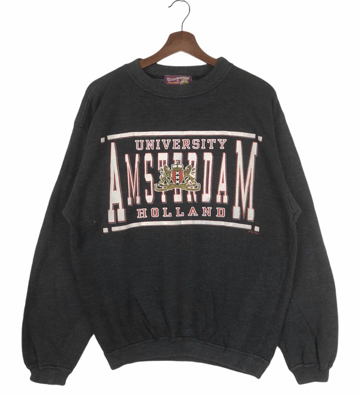 Other Vintage University Amsterdam Holland Crewneck Size US L / EU 52-54 / 3 - 1 Thumbnail