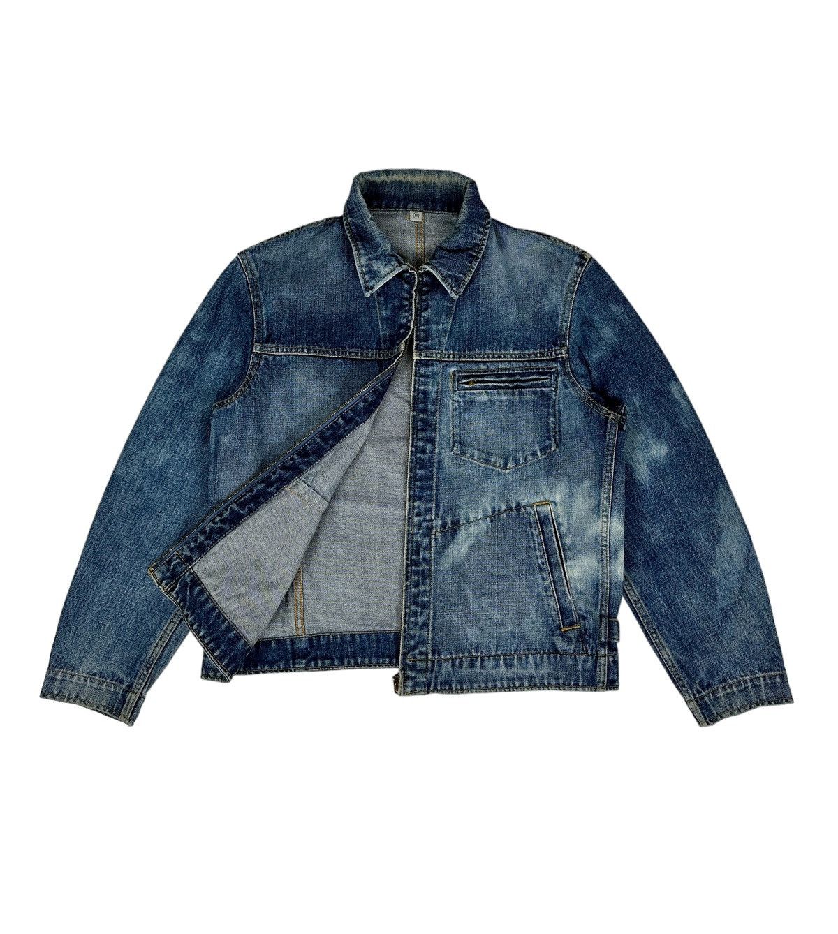 Uniqlo Uniqlo Denim Jacket Zipper | Grailed