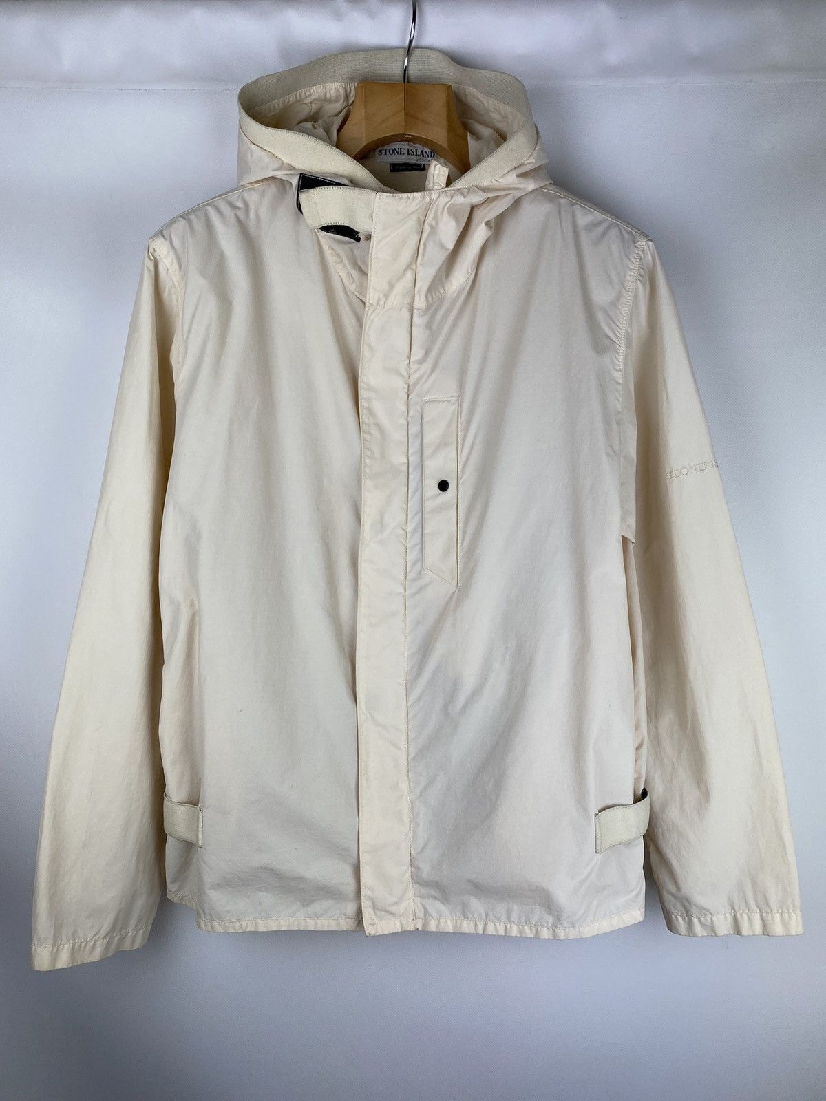 Stone Island Rare VTG Stone island hooded windbreaker jacket coll. 34 Size US M / EU 48-50 / 2 - 1 Thumbnail