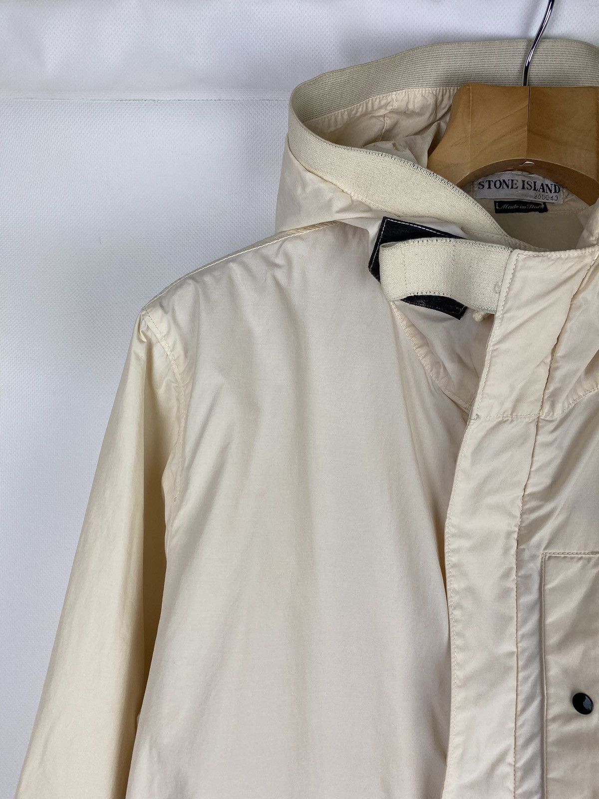Stone Island Rare VTG Stone island hooded windbreaker jacket coll. 34 Size US M / EU 48-50 / 2 - 4 Thumbnail