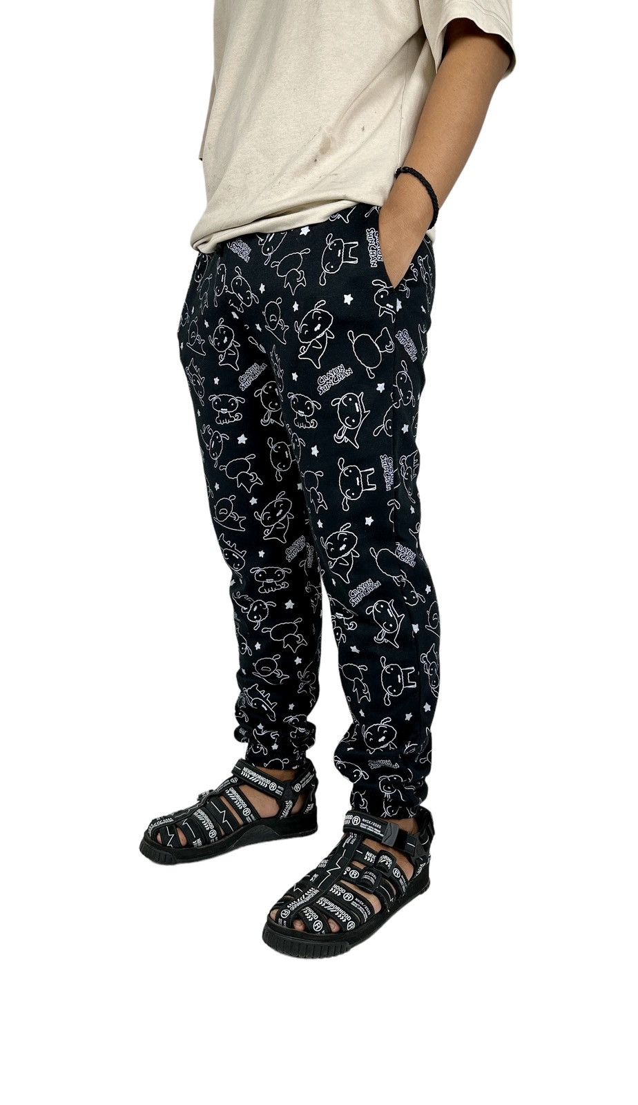 Anime Anime Crayon Shin Chan Sweatpants Size US 32 / EU 48 - 1 Thumbnail
