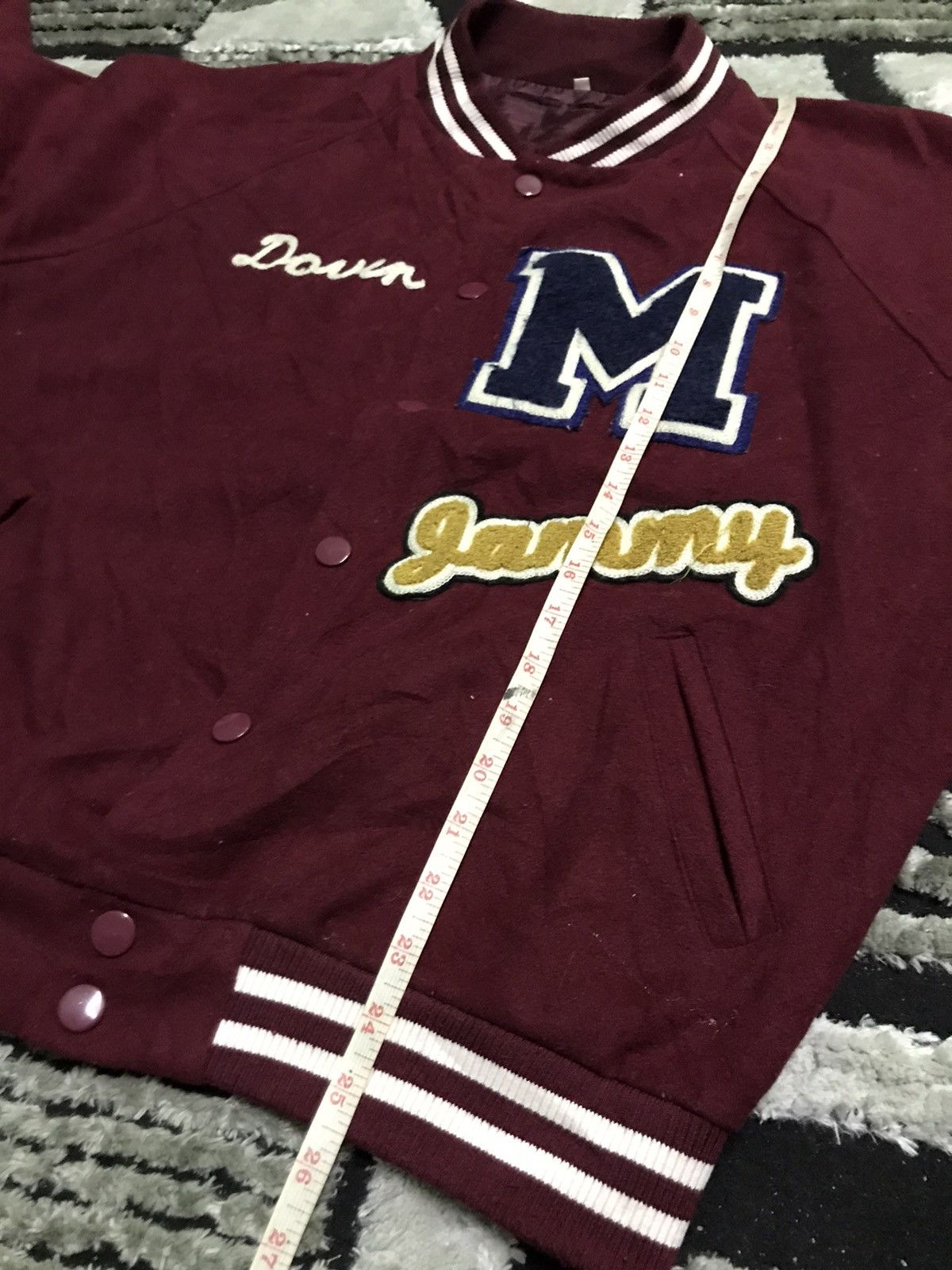 Japanese Brand Pickup !! varsity jacket Size US M / EU 48-50 / 2 - 10 Thumbnail