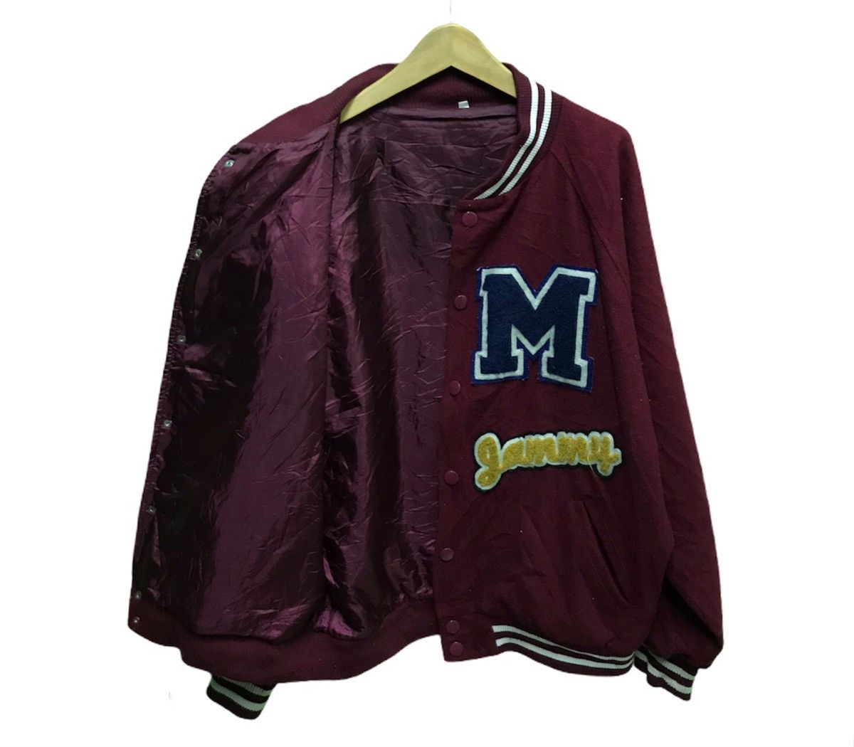 Japanese Brand Pickup !! varsity jacket Size US M / EU 48-50 / 2 - 6 Thumbnail