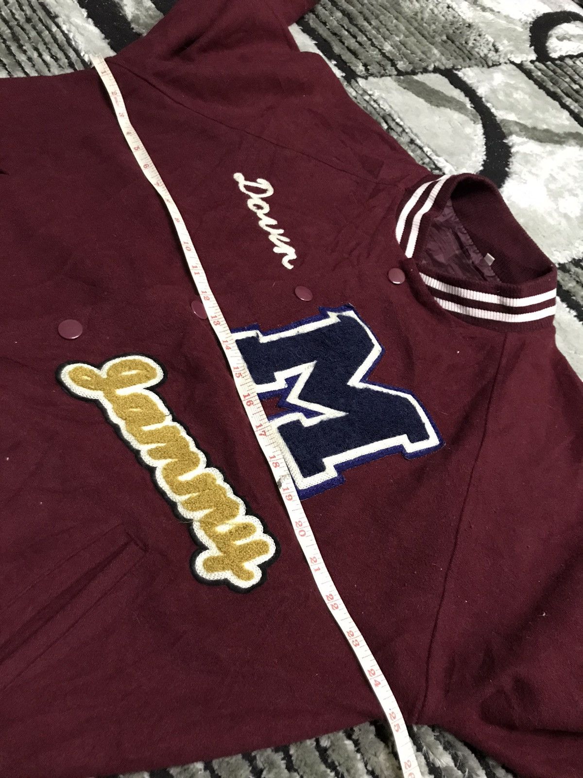 Japanese Brand Pickup !! varsity jacket Size US M / EU 48-50 / 2 - 9 Thumbnail