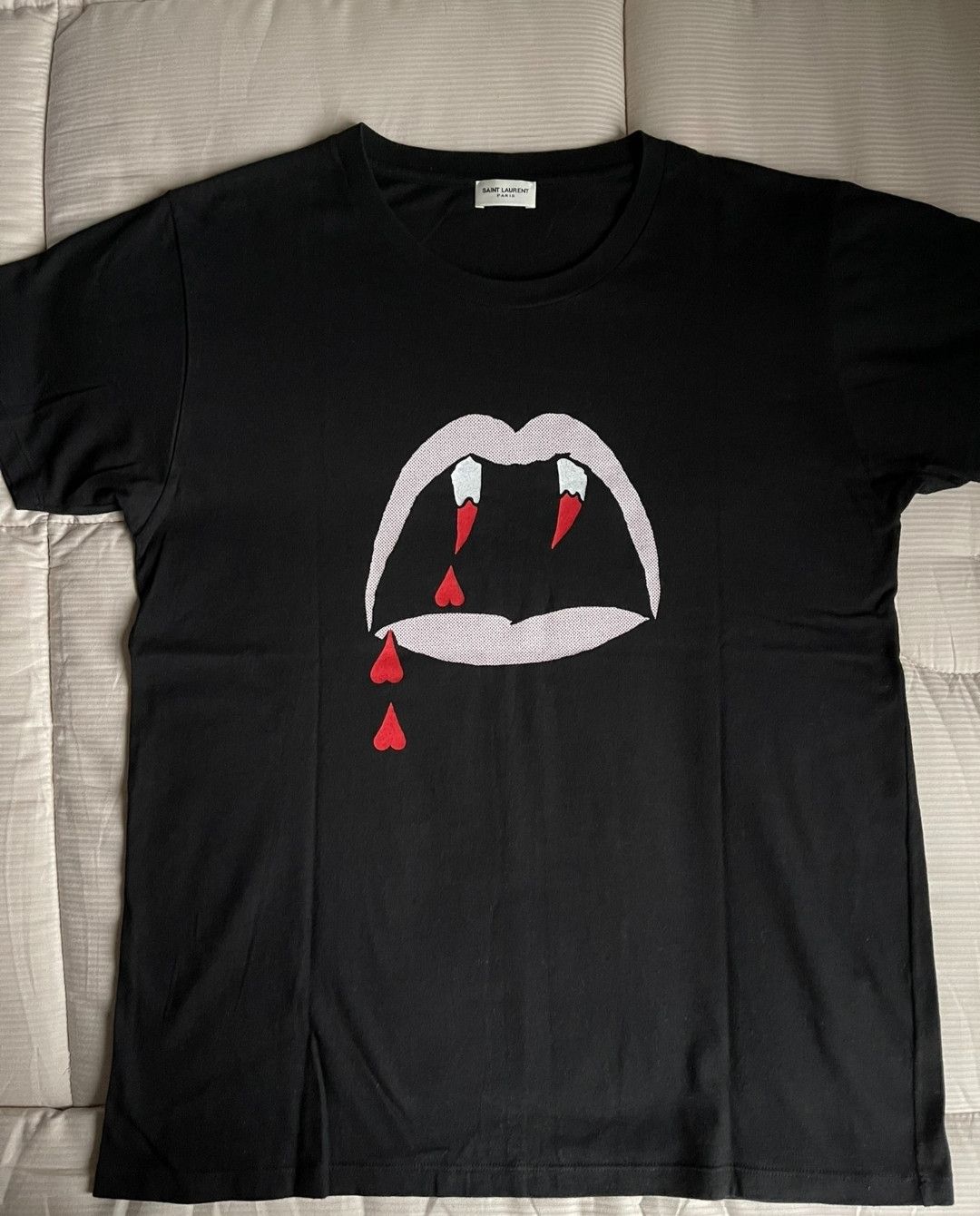 Saint laurent vampire t shirt online