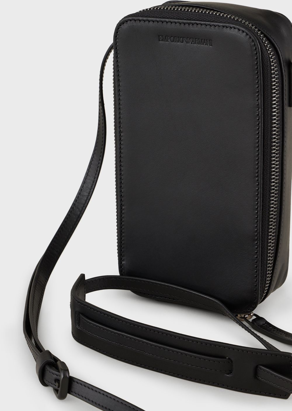 Small cross bag smooth vachetta leather