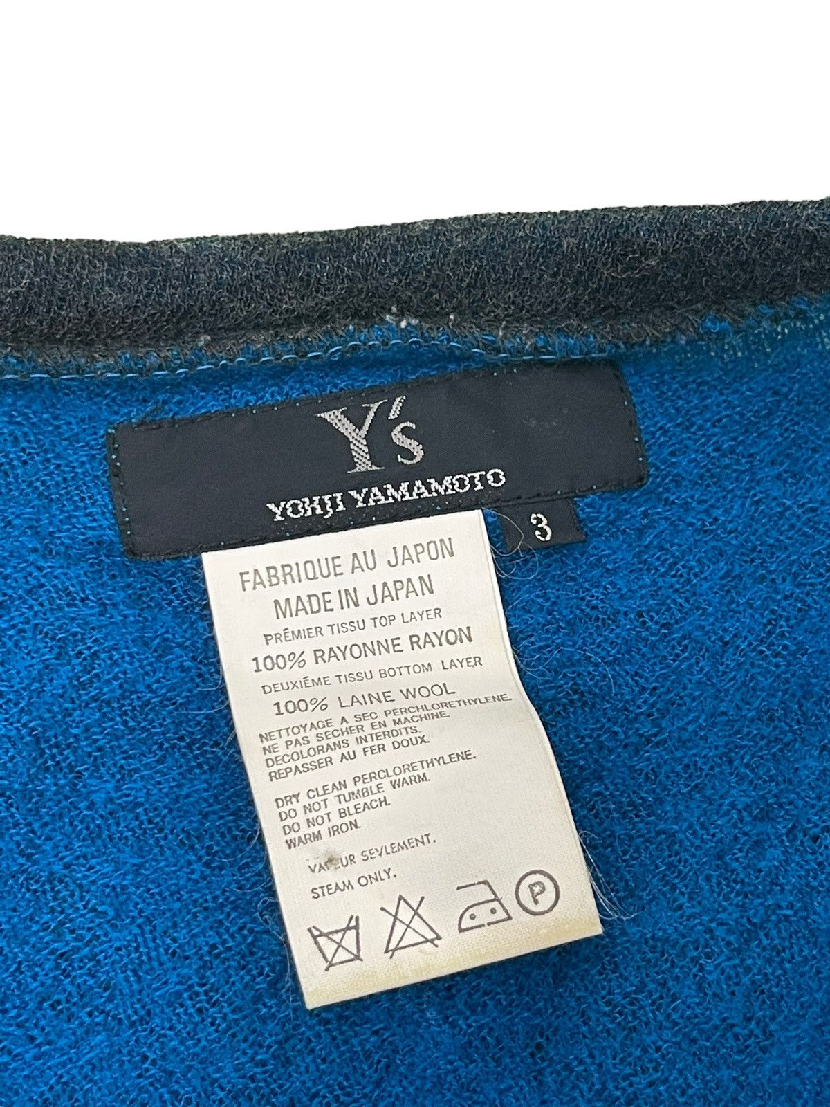 Yohji Yamamoto Y’s Yohji Yamamoto Button Shirt Thin Rayon Wool lining 4🟩9 Size M / US 6-8 / IT 42-44 - 11 Thumbnail