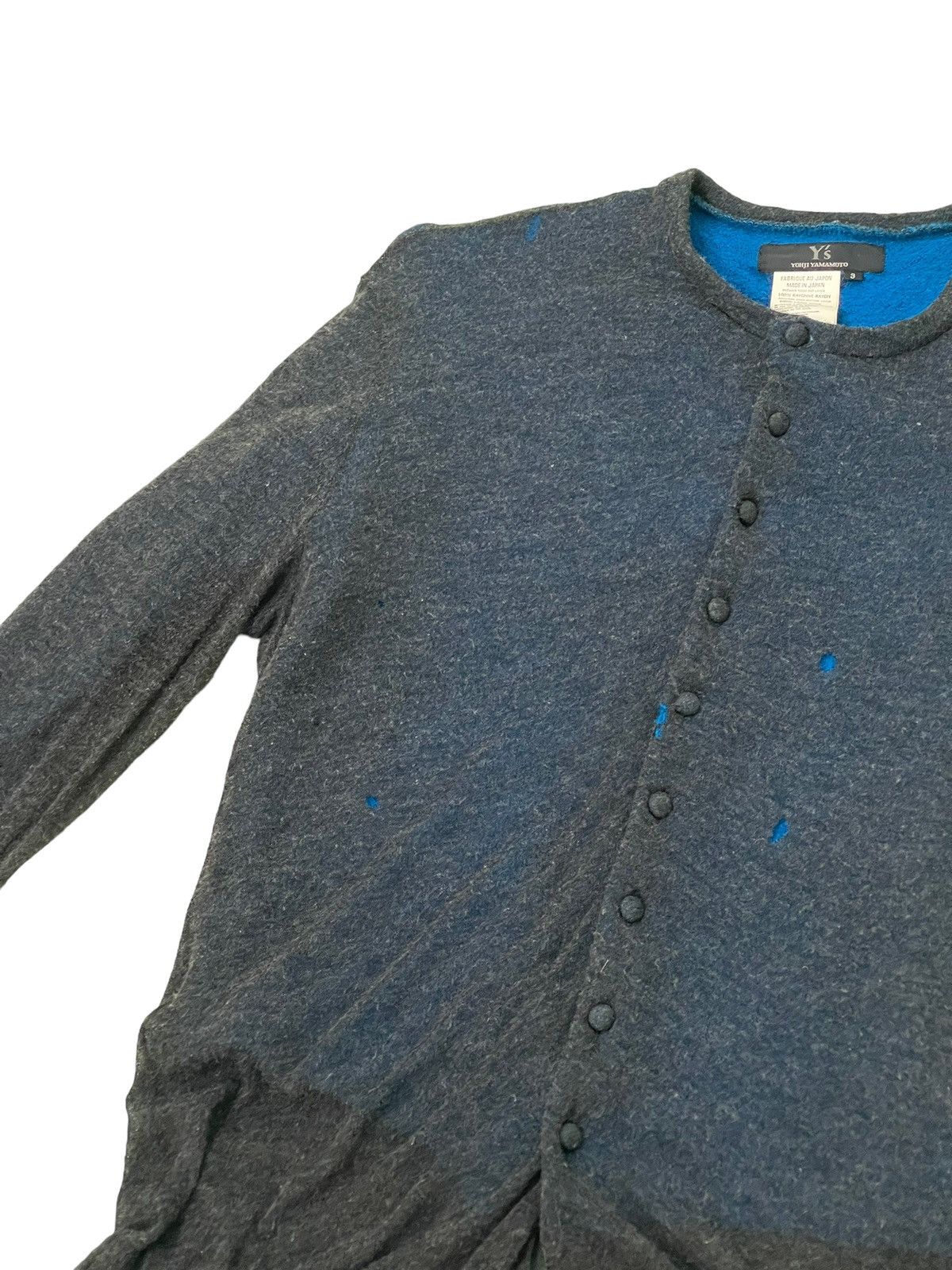 Yohji Yamamoto Y’s Yohji Yamamoto Button Shirt Thin Rayon Wool lining 4🟩9 Size M / US 6-8 / IT 42-44 - 7 Thumbnail