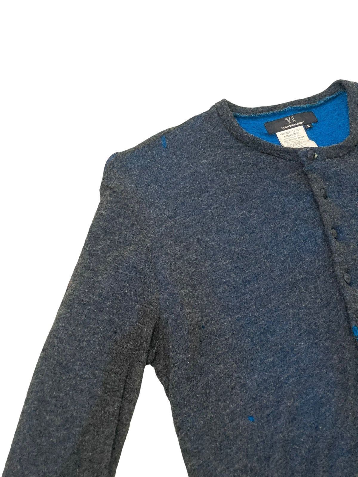 Yohji Yamamoto Y’s Yohji Yamamoto Button Shirt Thin Rayon Wool lining 4🟩9 Size M / US 6-8 / IT 42-44 - 9 Thumbnail