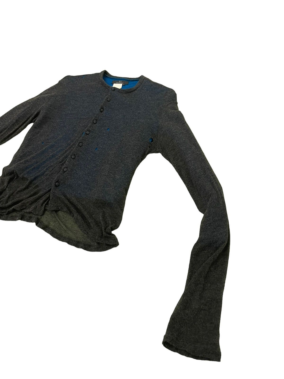 Yohji Yamamoto Y’s Yohji Yamamoto Button Shirt Thin Rayon Wool lining 4🟩9 Size M / US 6-8 / IT 42-44 - 3 Thumbnail