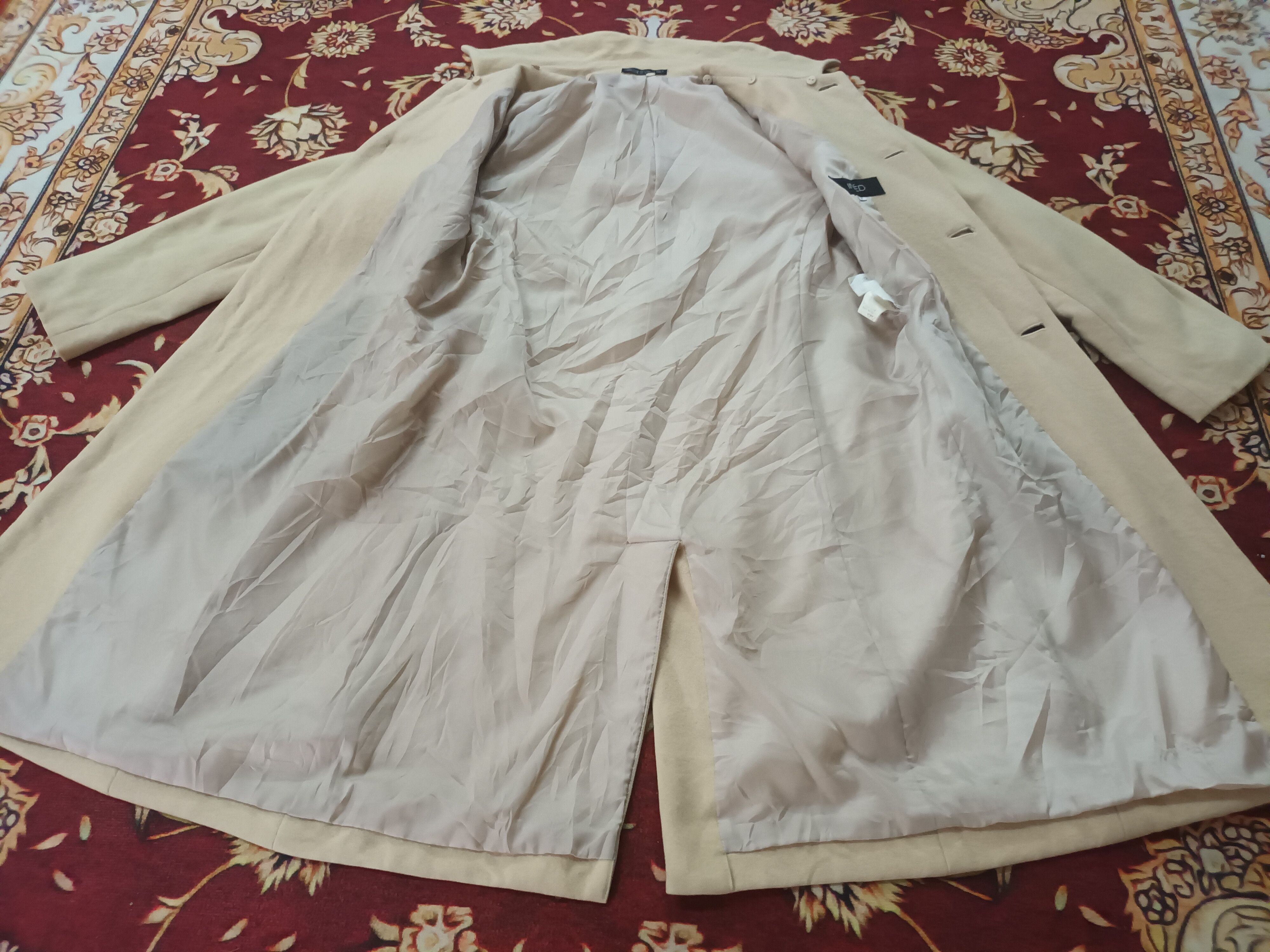 Yohji Yamamoto 🔥YOHJI YAMAMOTO INED Button Up Overcoat 🔥 Size S / US 4 / IT 40 - 7 Thumbnail