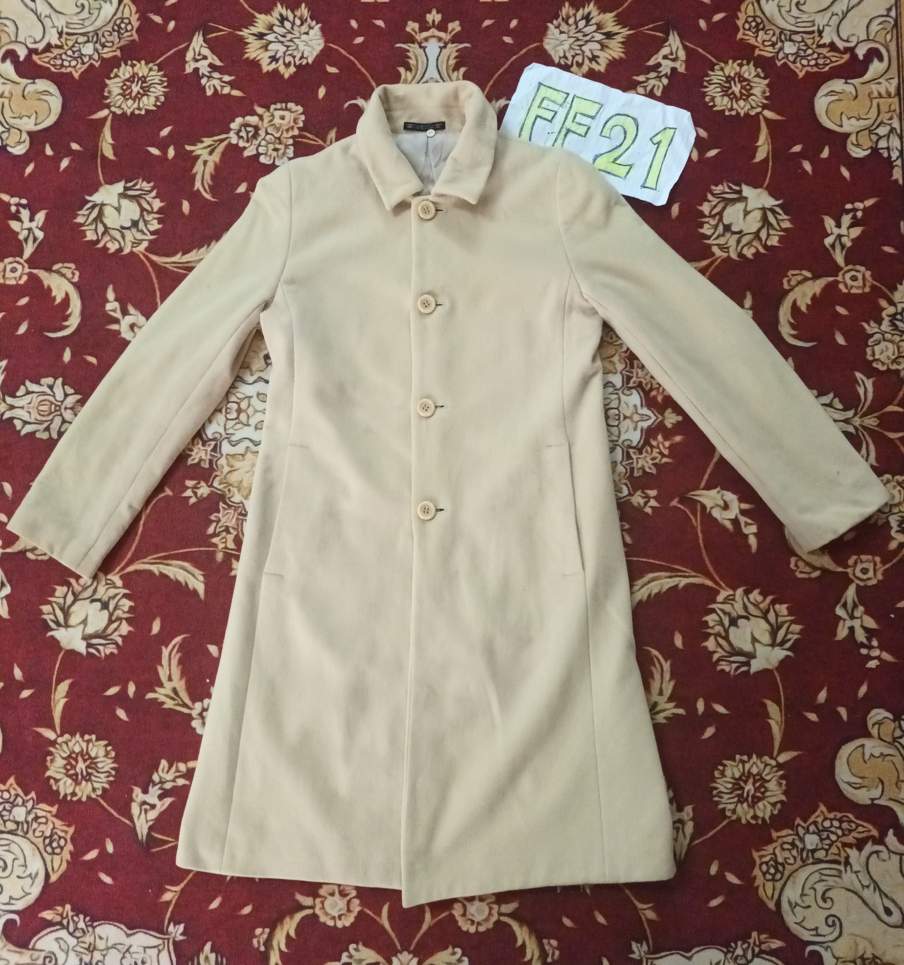 Yohji Yamamoto 🔥YOHJI YAMAMOTO INED Button Up Overcoat 🔥 Size S / US 4 / IT 40 - 1 Thumbnail