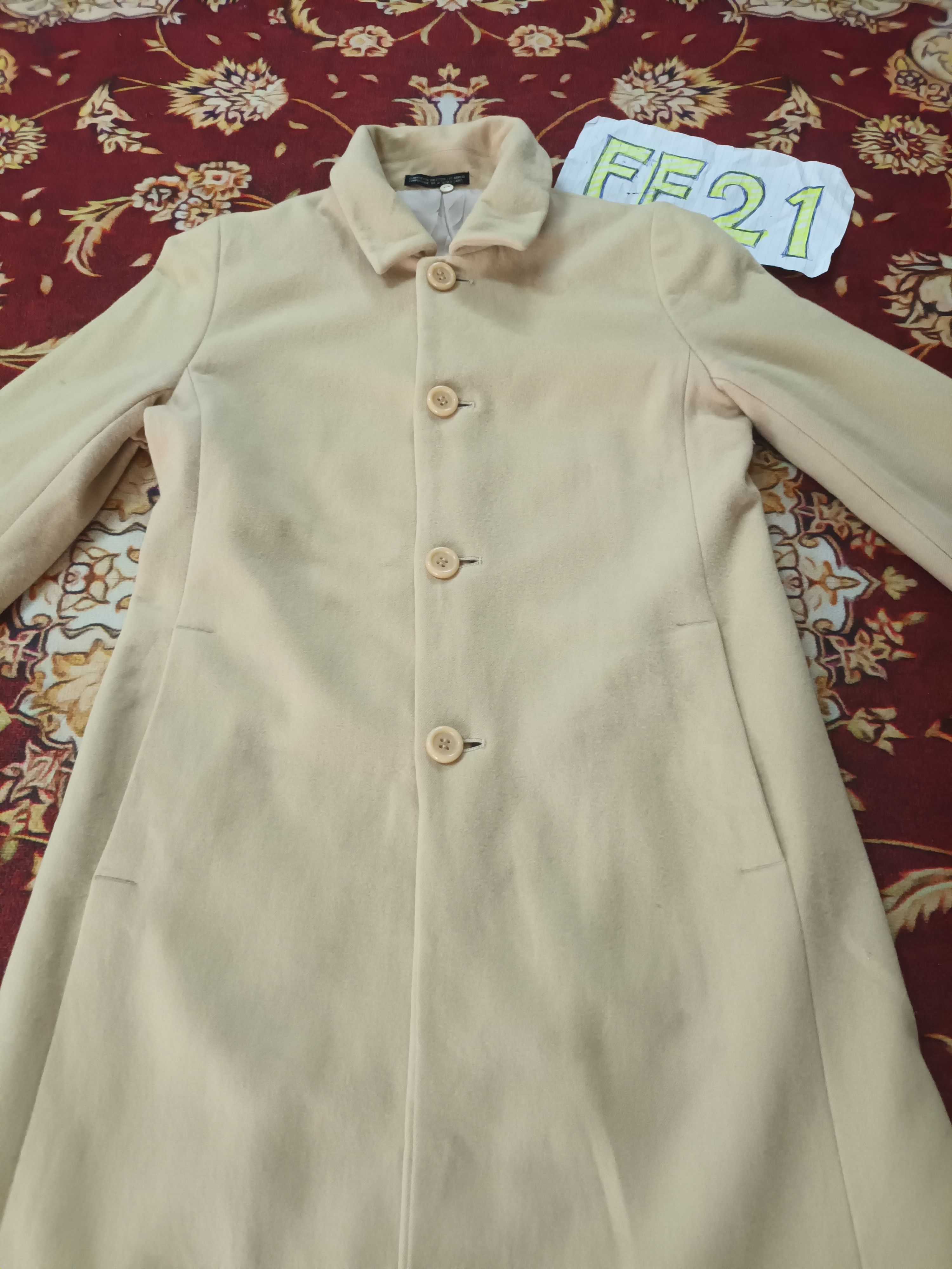 Yohji Yamamoto 🔥YOHJI YAMAMOTO INED Button Up Overcoat 🔥 Size S / US 4 / IT 40 - 9 Thumbnail
