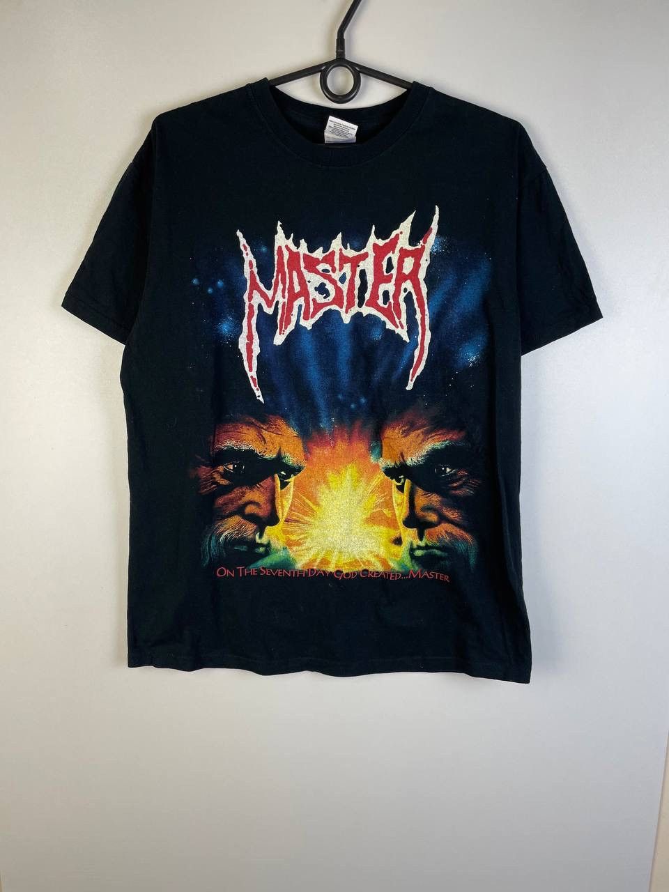 Vintage Master What kind of God vintage t-shirt size m Size US M / EU 48-50 / 2 - 1 Thumbnail