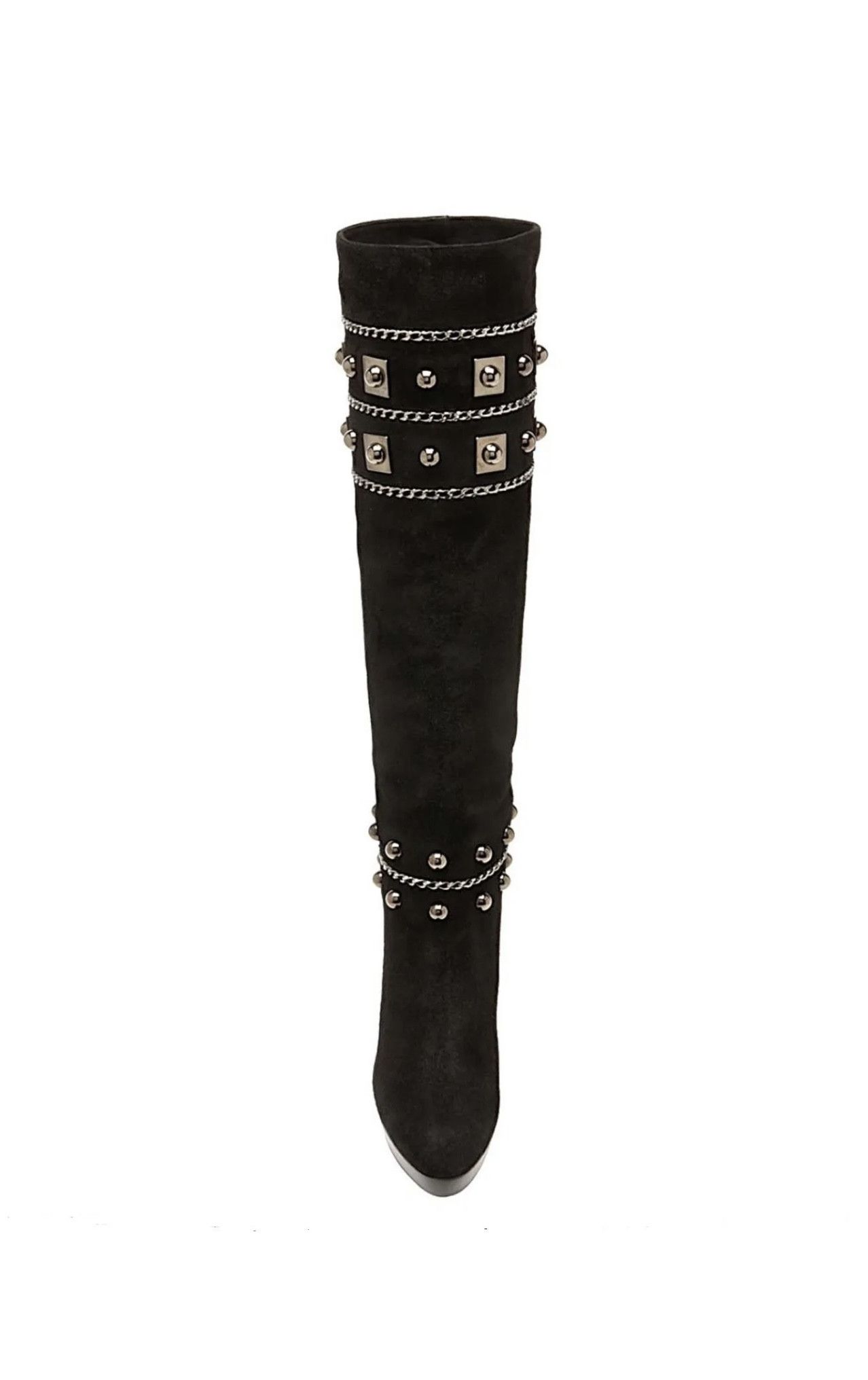 Designer NEW Stuart Weitzman STADIUM Embellished Knee-High Boots 9.5 Size US 9.5 / IT 39.5 - 2 Thumbnail