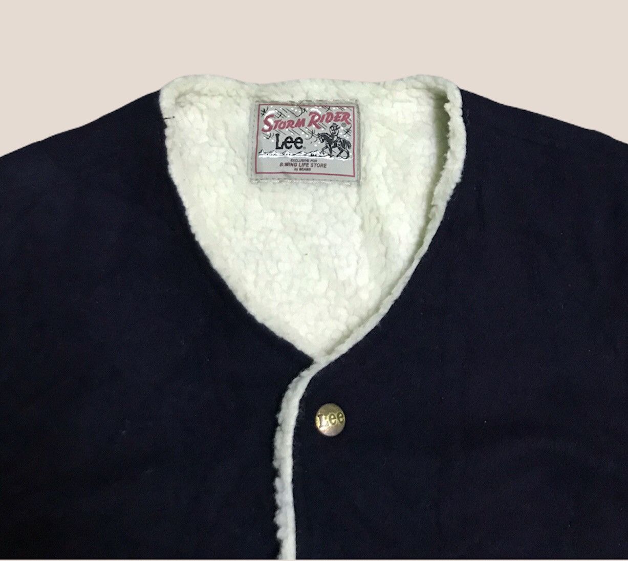 Lee Vintage Lee storm riders sherpa vest jacket Size US L / EU 52-54 / 3 - 2 Thumbnail