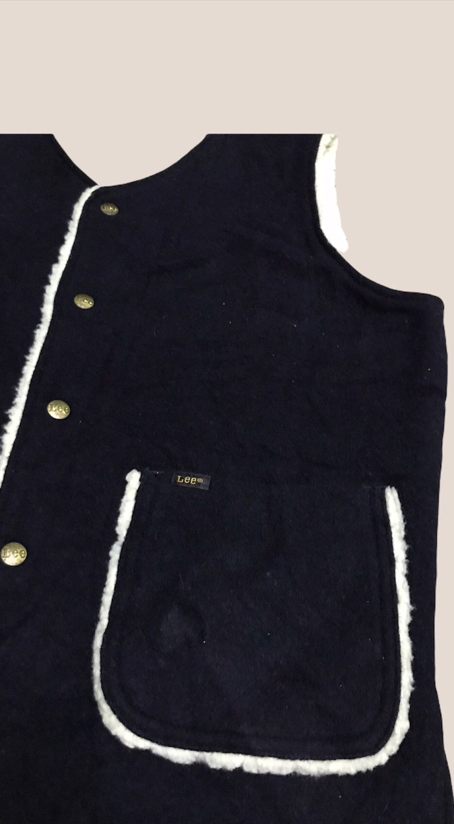 Lee Vintage Lee storm riders sherpa vest jacket Size US L / EU 52-54 / 3 - 3 Thumbnail